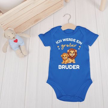 Shirtracer Shirtbody Ich werde großer Bruder Geschenk Löwen Großer Bruder