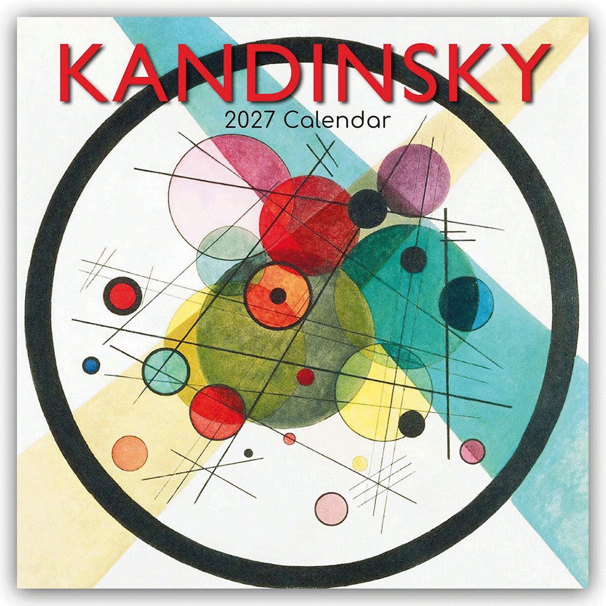 Wandkalender Kandinsky – Wassily Kandinsky 2027 – 16-Monatskalender: Original Gi