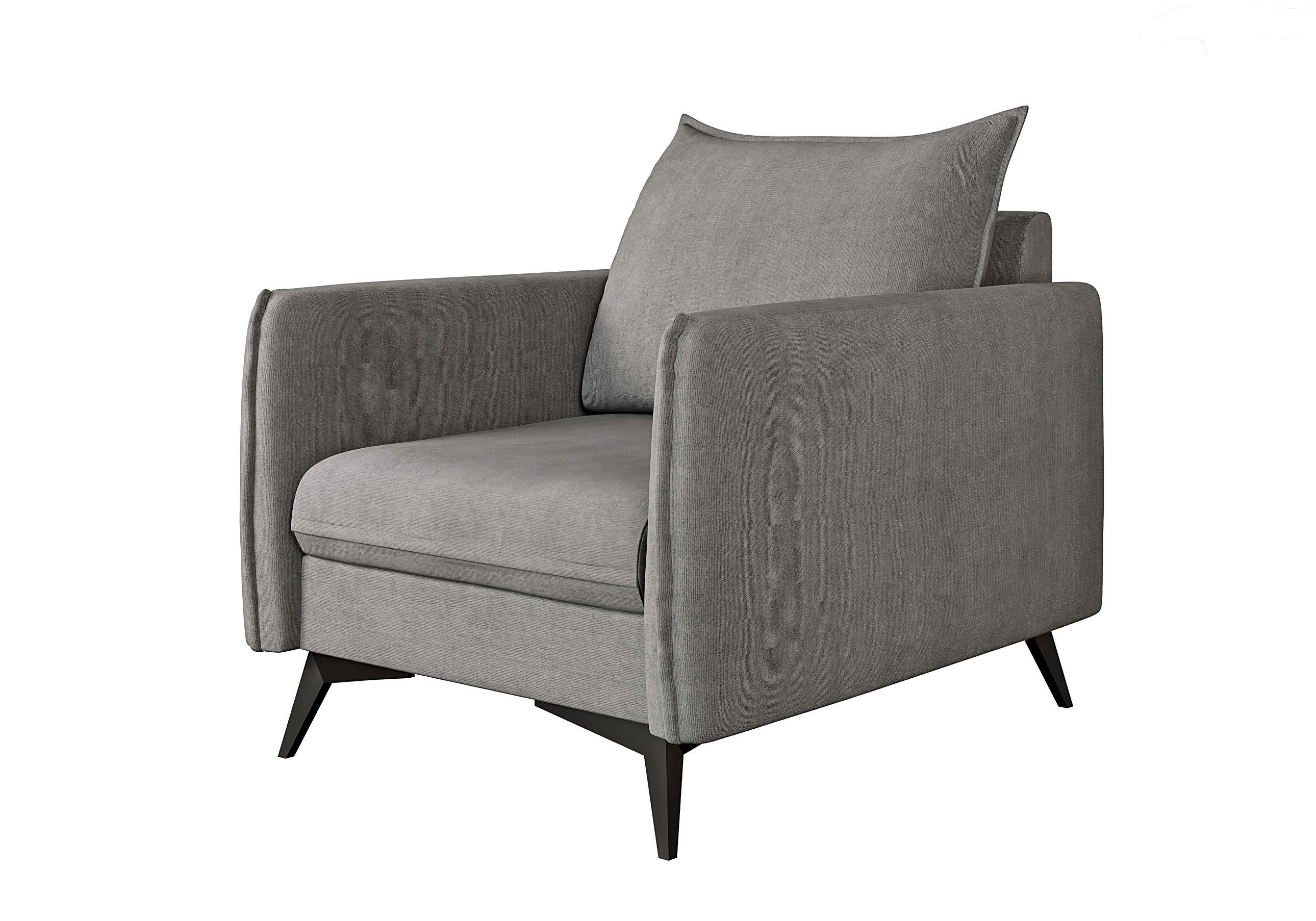 S-Style Möbel Sessel Azalea mit Schwarz günstig online kaufen