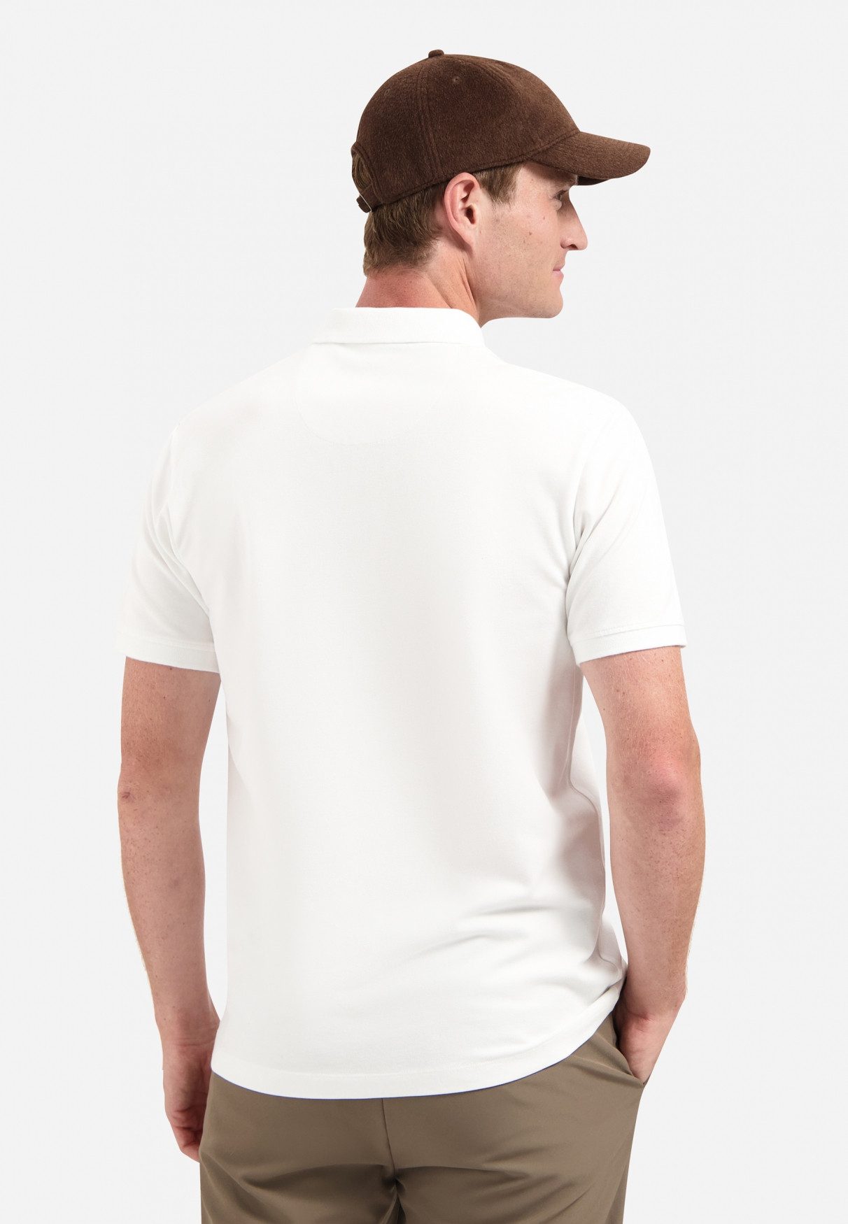 NO EXCESS Poloshirt Polo Pique Garment Dyed