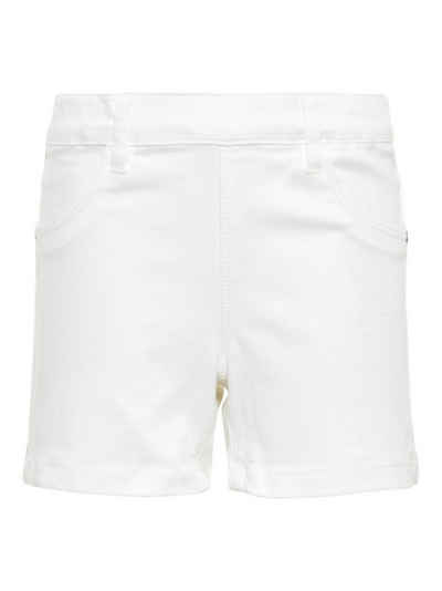 Name It Chinoshorts Name It Mädchen Pull-on-Shorts in Slim Fit weiß