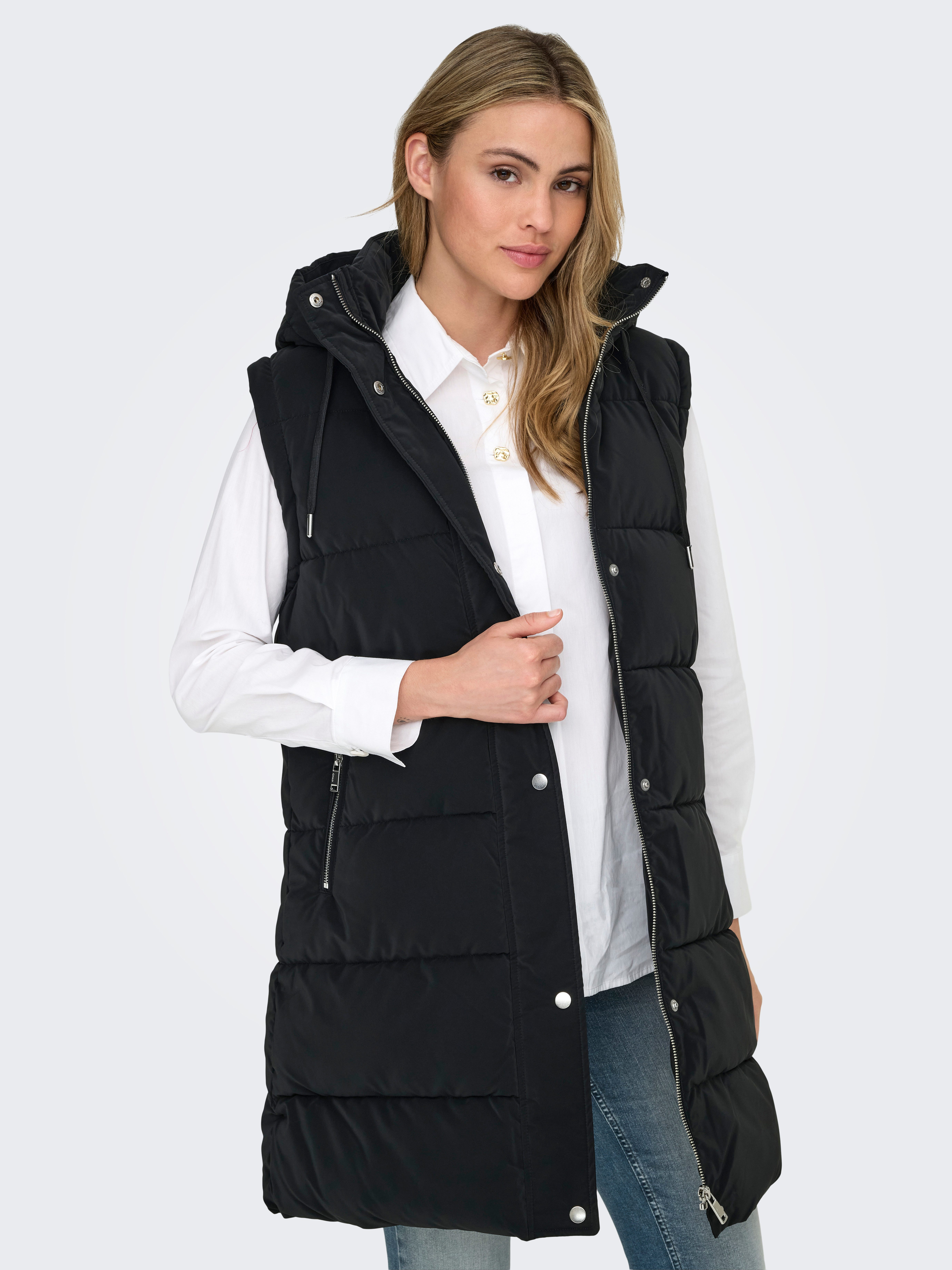 ONLY Steppmantel ONLDIXIE LIFE 2IN1 PUFFER COAT CC OTW Kunstfaser