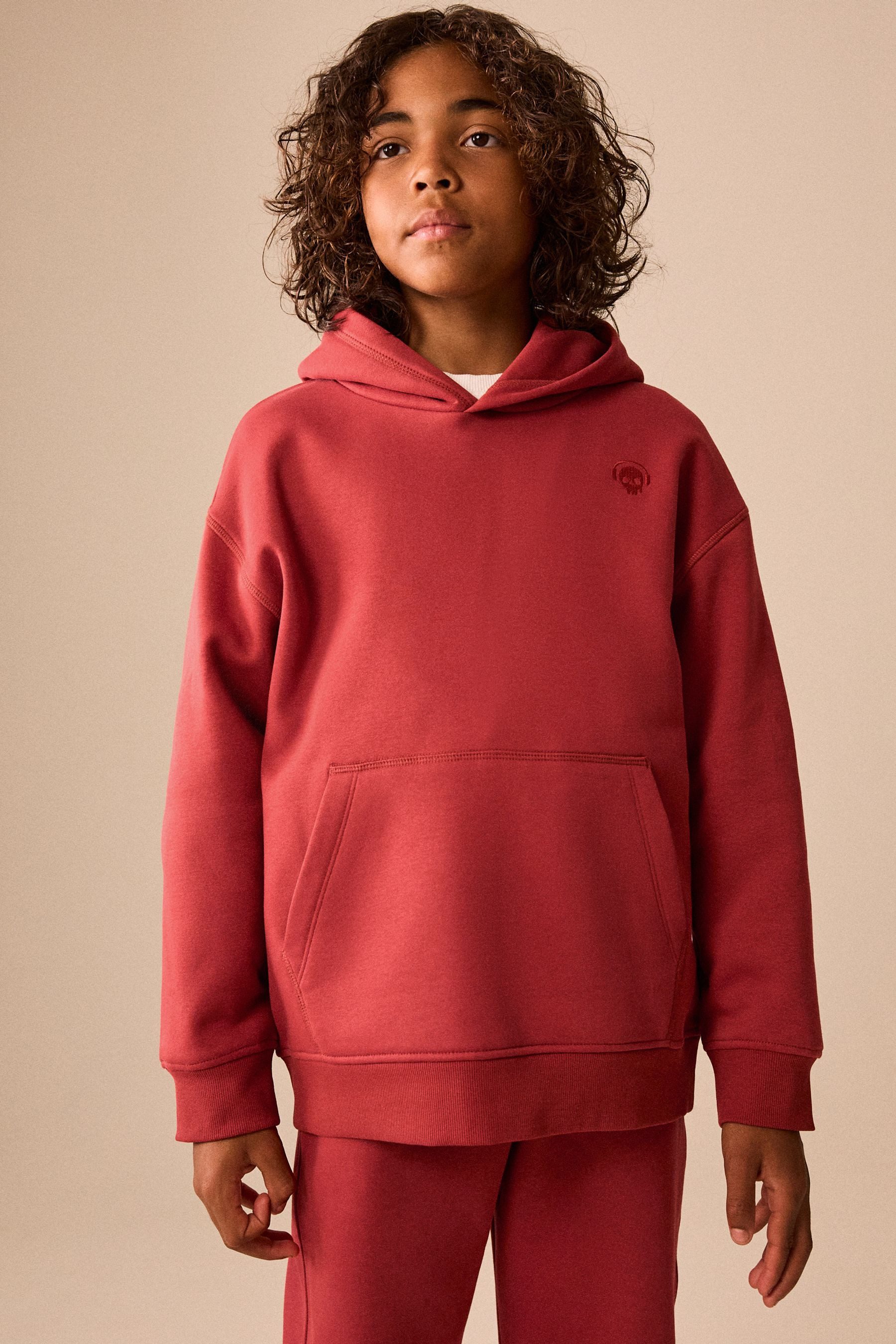 Next Hoodie Einfarbiges Jersey-Hoodie (1-tlg)