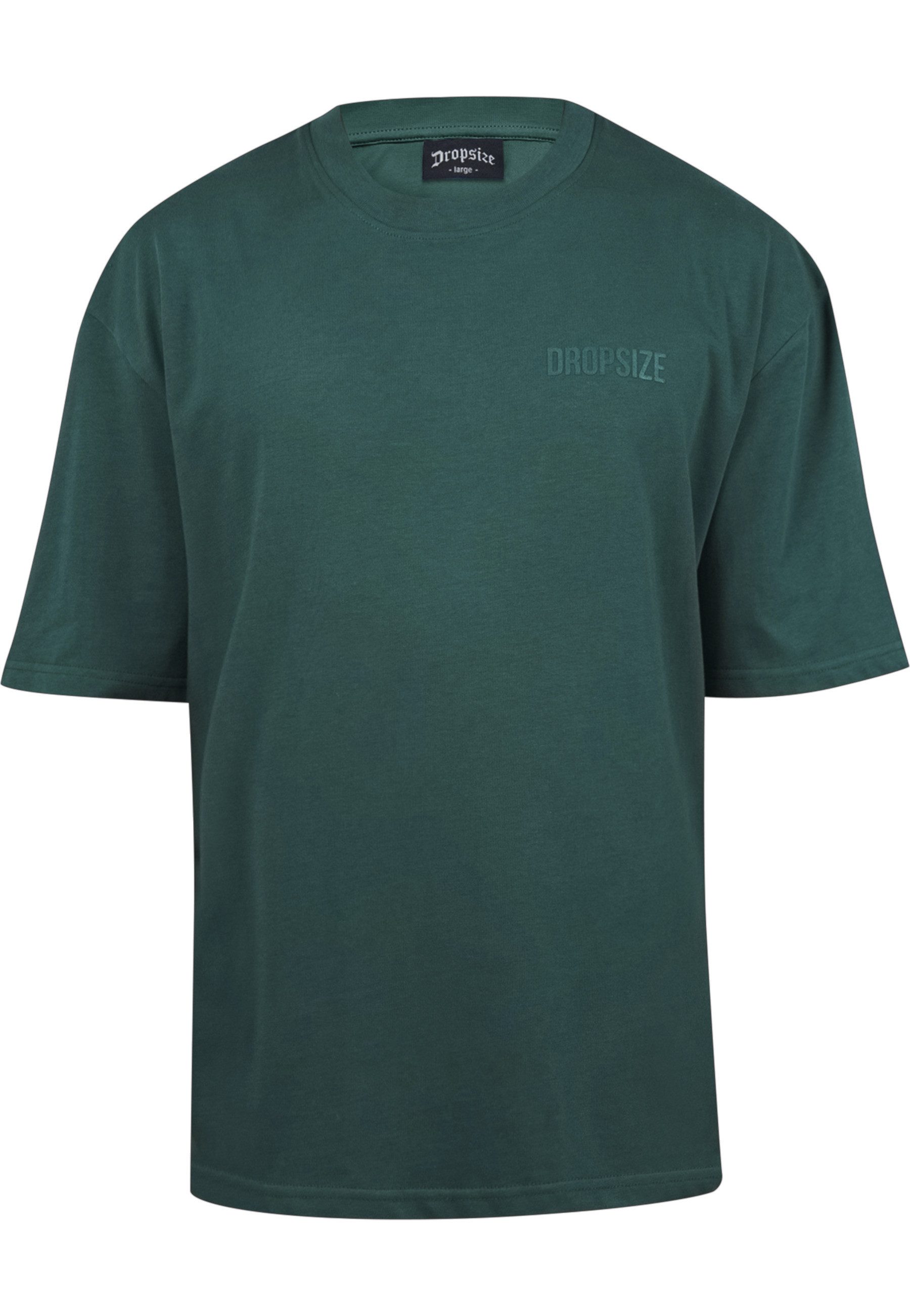 T-Shirt Dropsize Herren Heavy Overisze HD Print T-Shirt