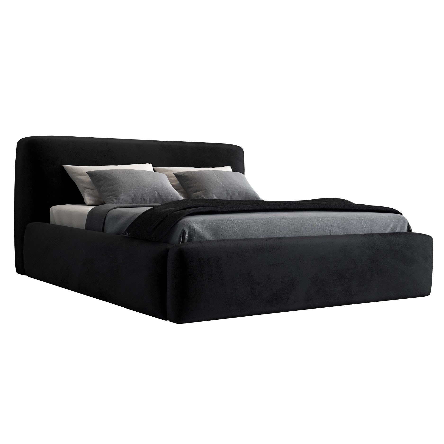 A&J MöbelLand GmbH Polsterbett LUMO-OM mit Bettkasten und Lattenrost. (Bett mit Kopfteil. Lattenrost und Bettkasten Inclusive! Viele Varianten zur Auswahl – wählen Sie Größe und Farbe!, TOP ANGEBOT), Länge: 220 cm Höhe Kopfteil: 100 cm
