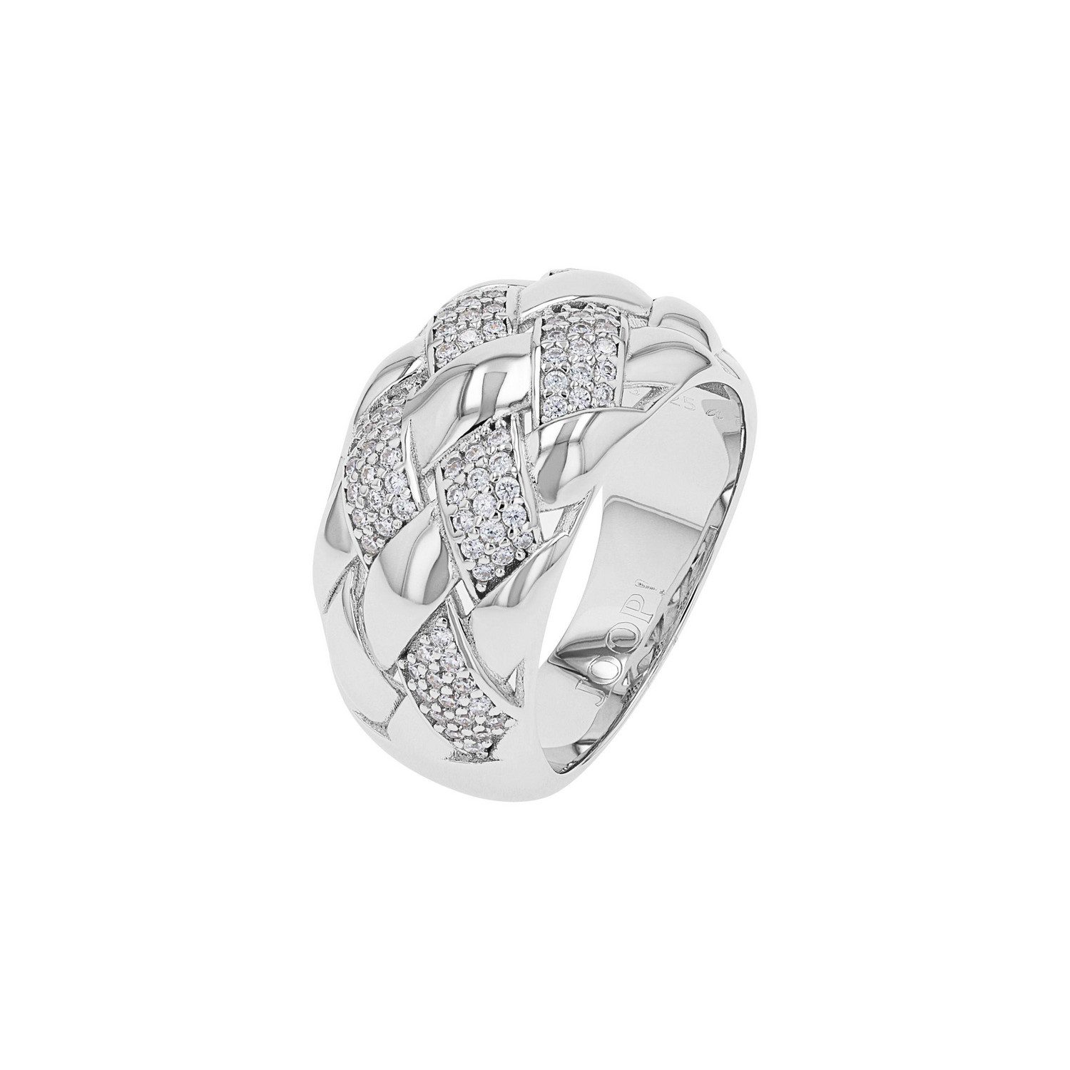 JOOP! Fingerring Schmuck, Geschenk, mit Zirkonia (synth)