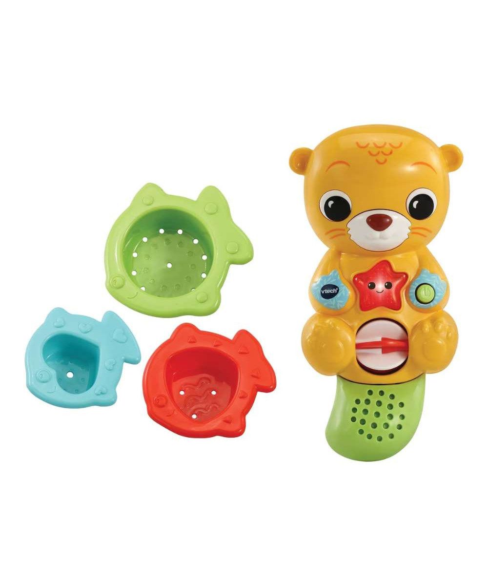 Vtech® Badespielzeug VTech Badespielzeug Badespaß Otter (4-tlg), Viel Spass
