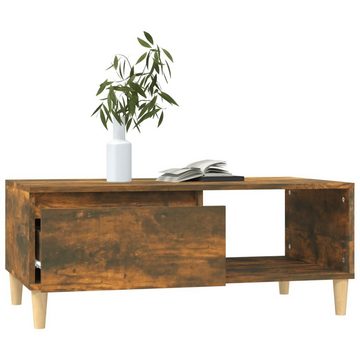 vidaXL Couchtisch Couchtisch Räuchereiche 90x50x36,5 cm Holzwerkstoff (1-St)