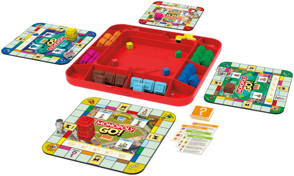 Hasbro Spiel Monopoly GO!, Familienspiel