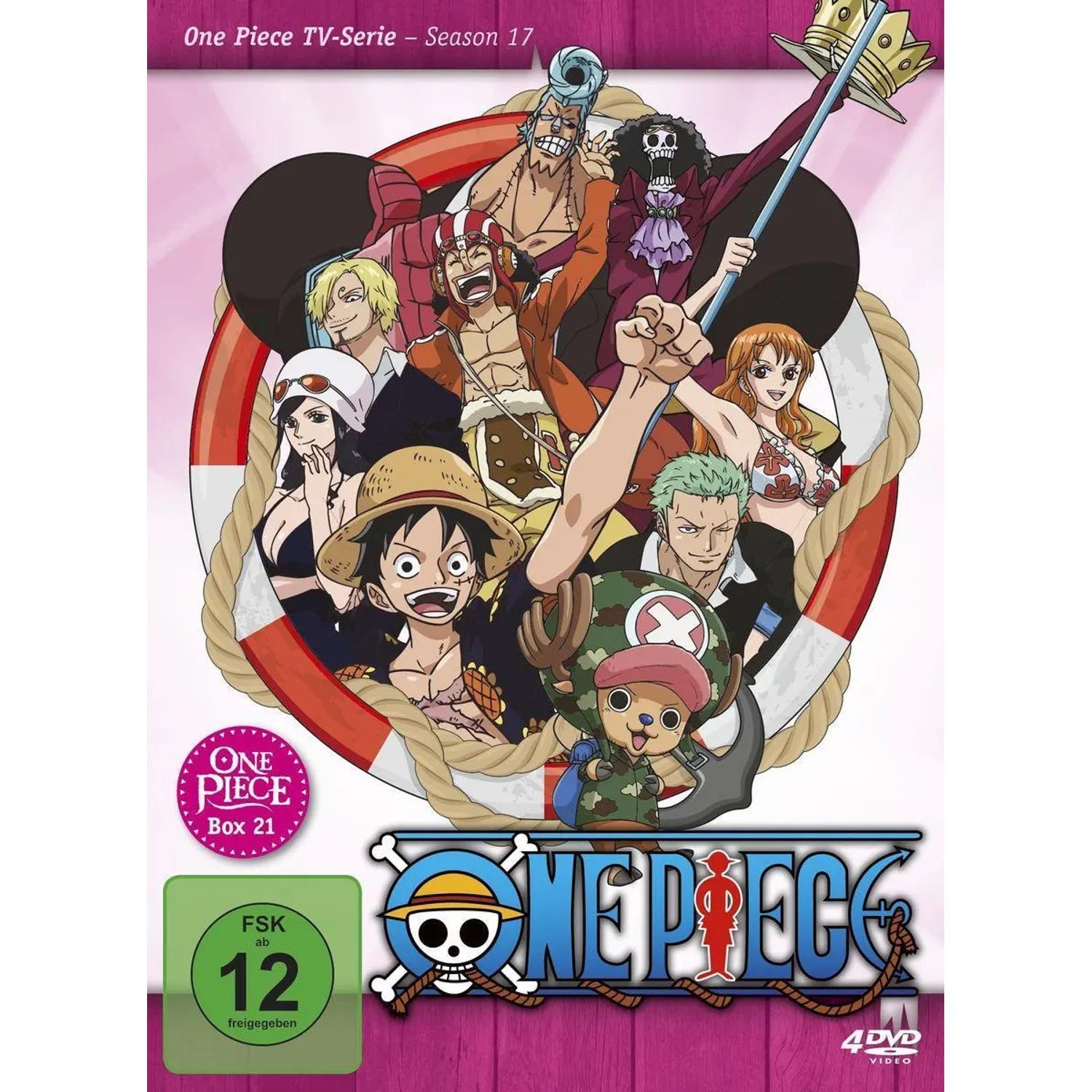 Crunchyroll DVD One Piece - TV-Serie - Box 21 (Episoden 629-656)