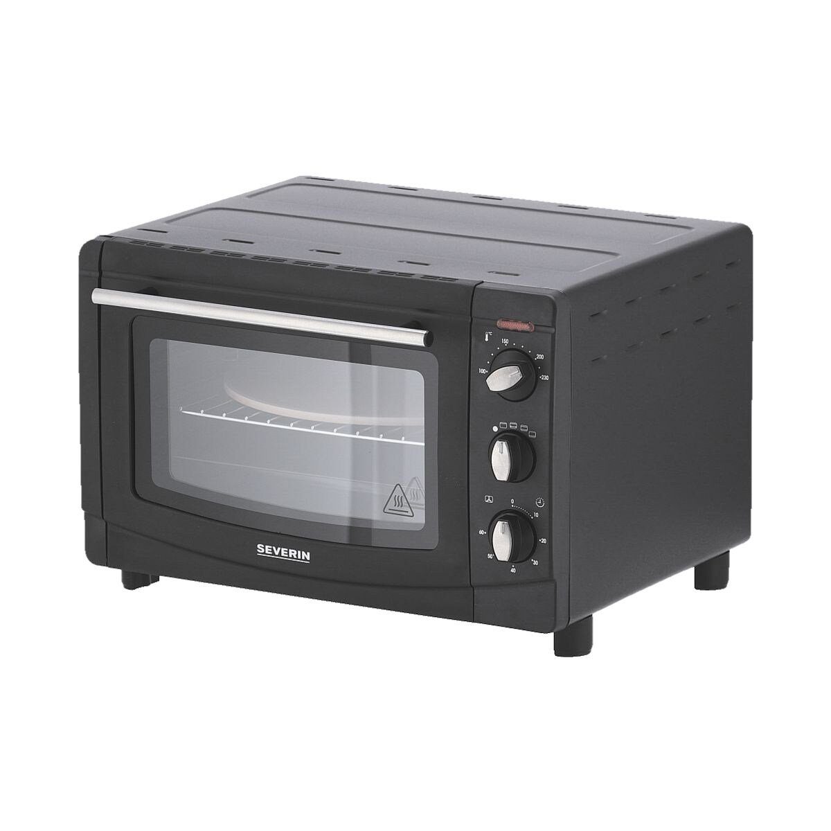 Severin 2-in-1-Toaster 2068, für Pizza, Kuchen, Brötchen, 1500 W, Back- / Toastofen 20 Liter, 100°C-230°C, 1500 Watt, inkl. Zubehör