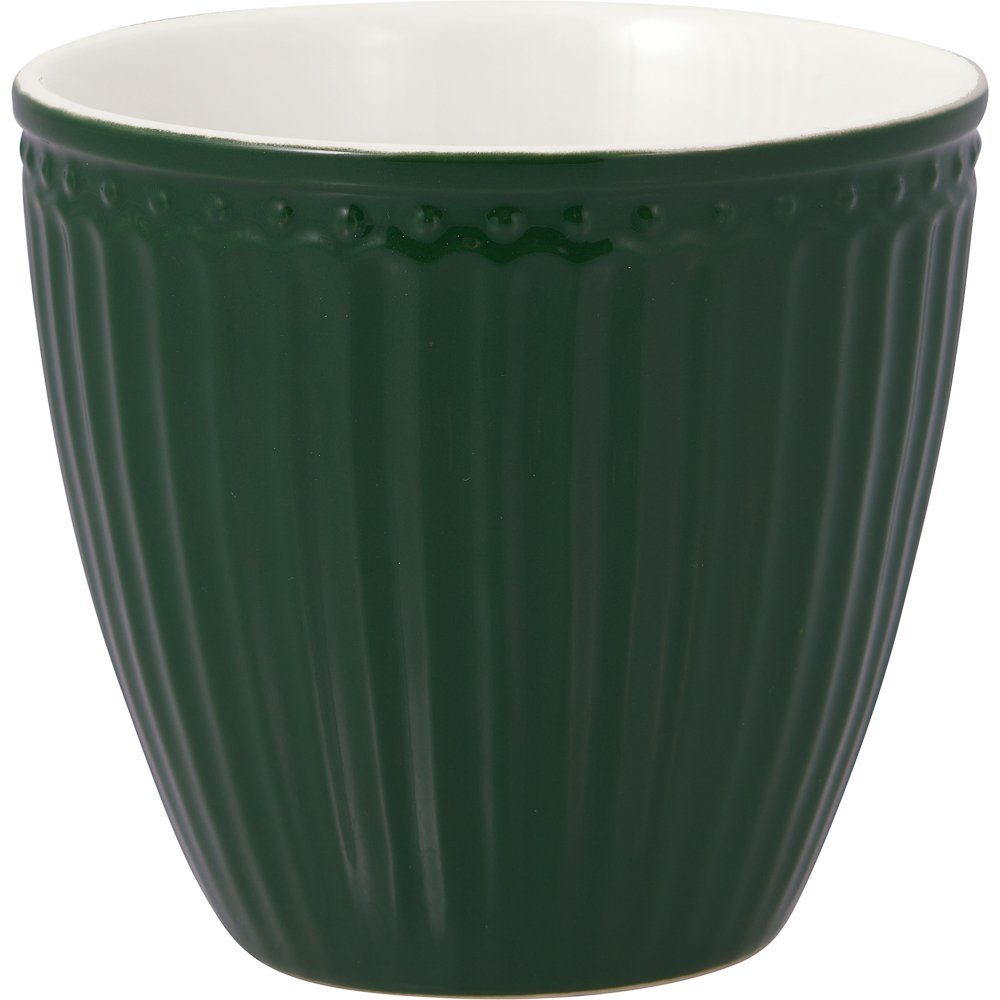 Greengate Becher Greengate Cup PINEWOOD Latte Grün GREEN ALICE