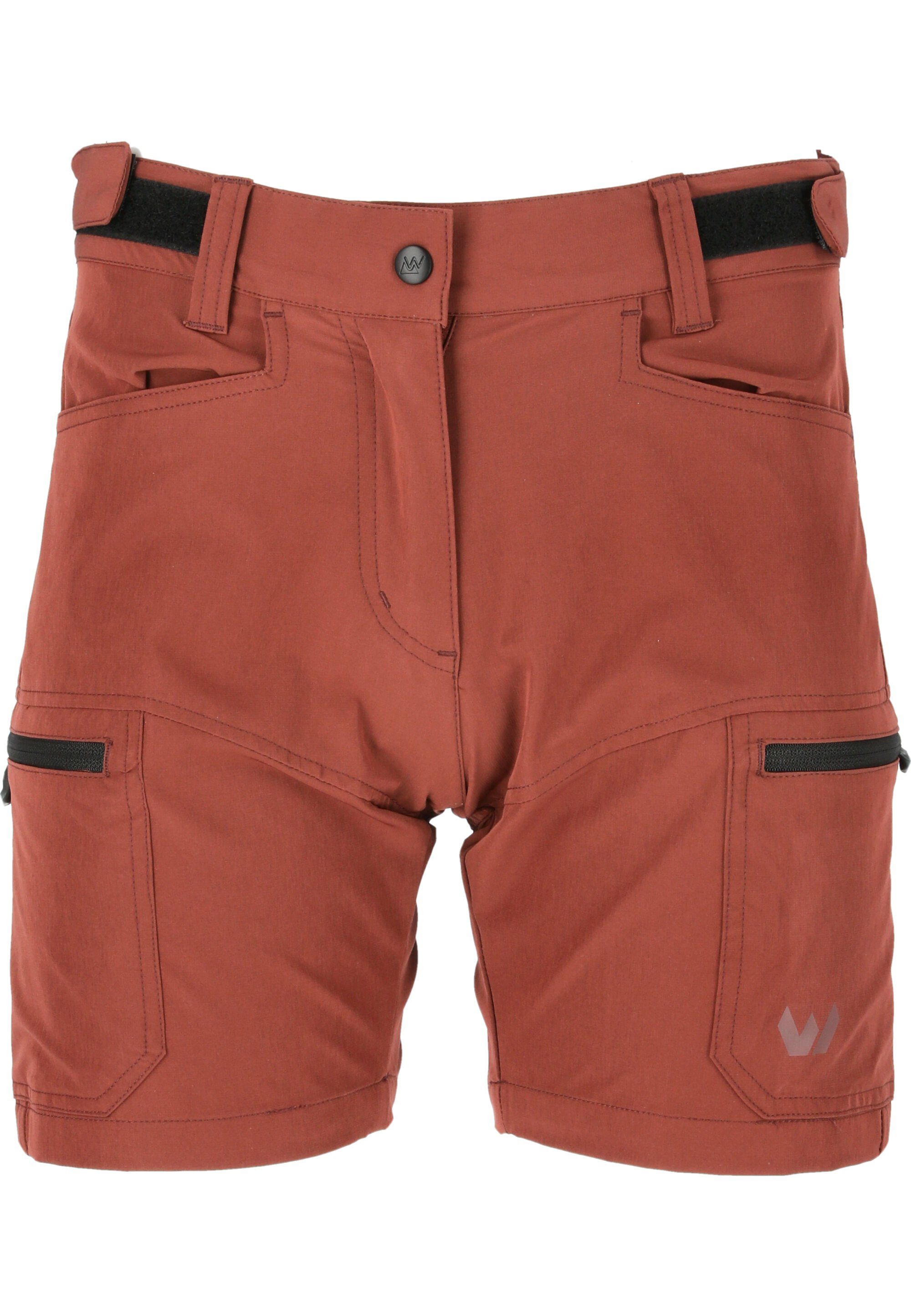 karamell schnell Funktionsstretch aus Shorts WHISTLER trocknendem Lona