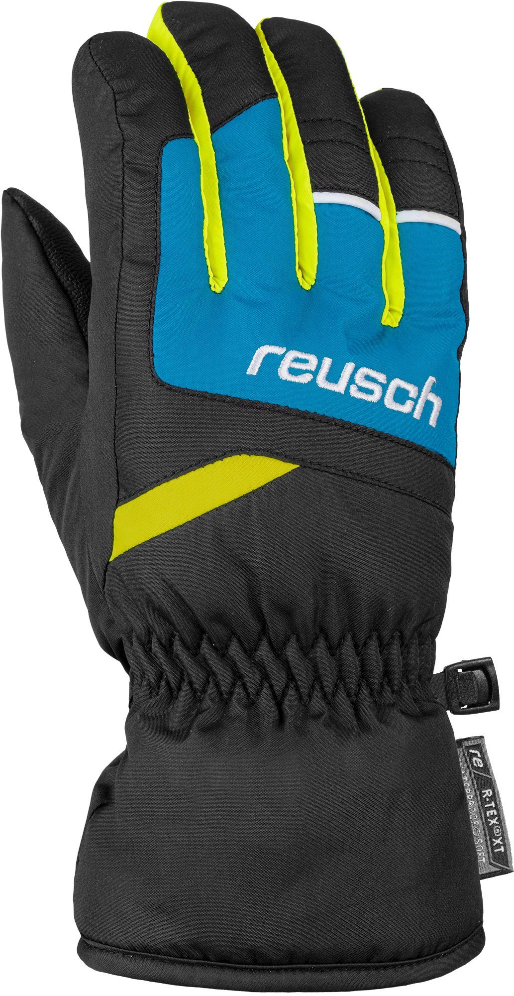 Junior Skihandschuhe XT Reusch atmungsaktiver blau-schwarz R-TEX mit Funktion Bennet