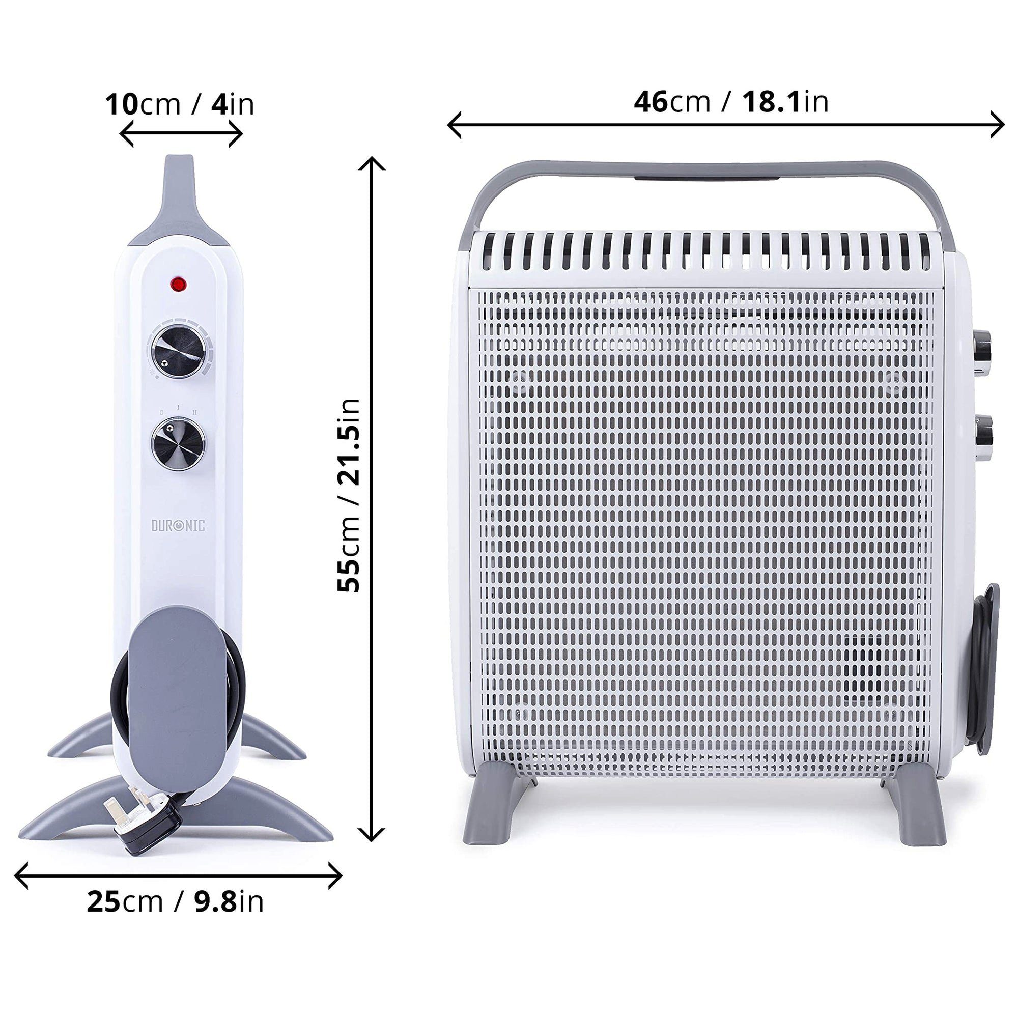 Duronic Heizkörper HV180, Duronic HV180 Elektroheizung, günstig online kaufen