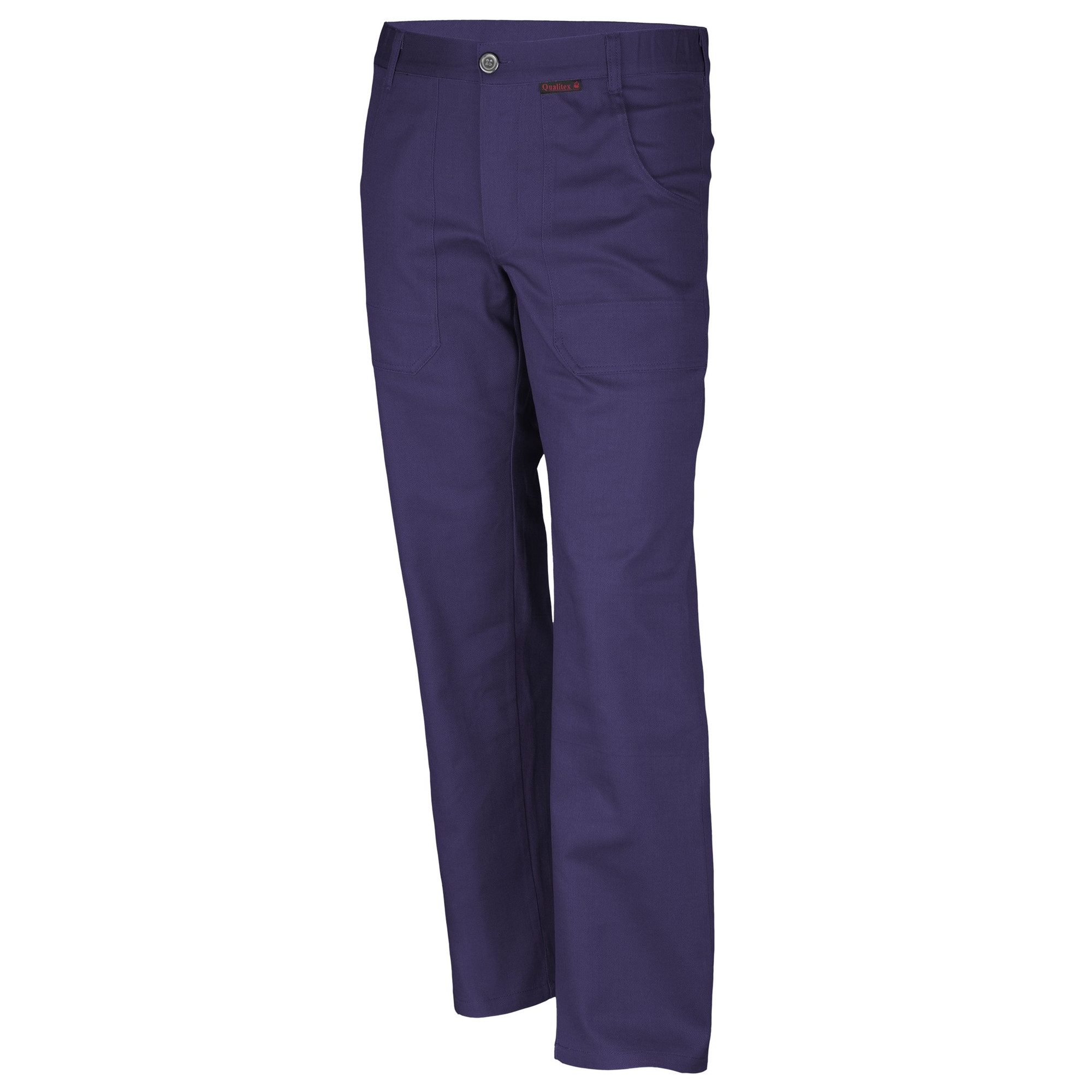 Qualitex Workwear Arbeitsbundhose classical Arbeitshose - BW 270 g - mit 4 Taschen aus reiner Baumwolle