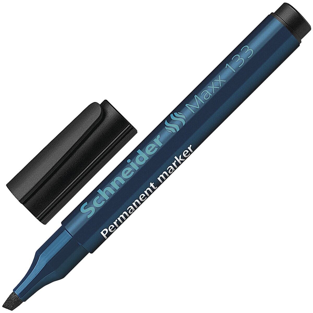 Schneider Permanentmarker Maxx 133, (1-tlg), toluolfrei, Strichstärke: 1,0 - 4,0 mm