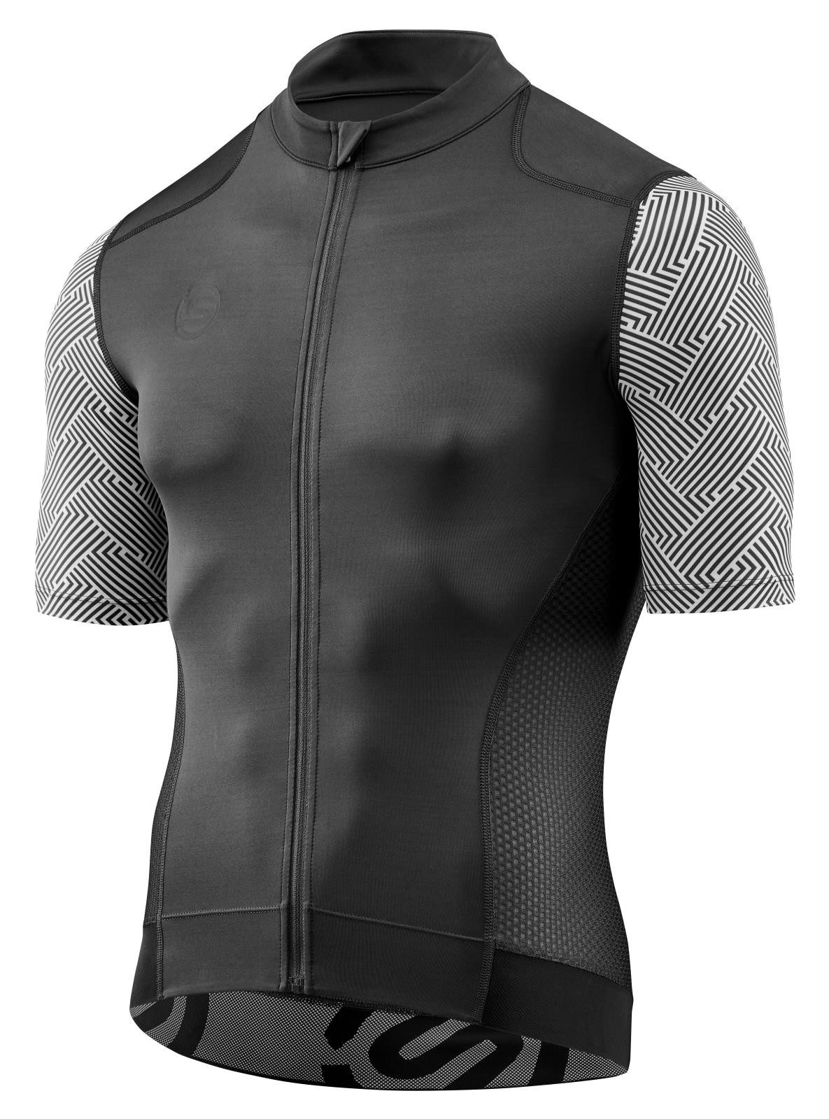 Skins T-Shirt Fahrrad-Shirt Cycle Elite Jersey (Front-Reißverschluss)