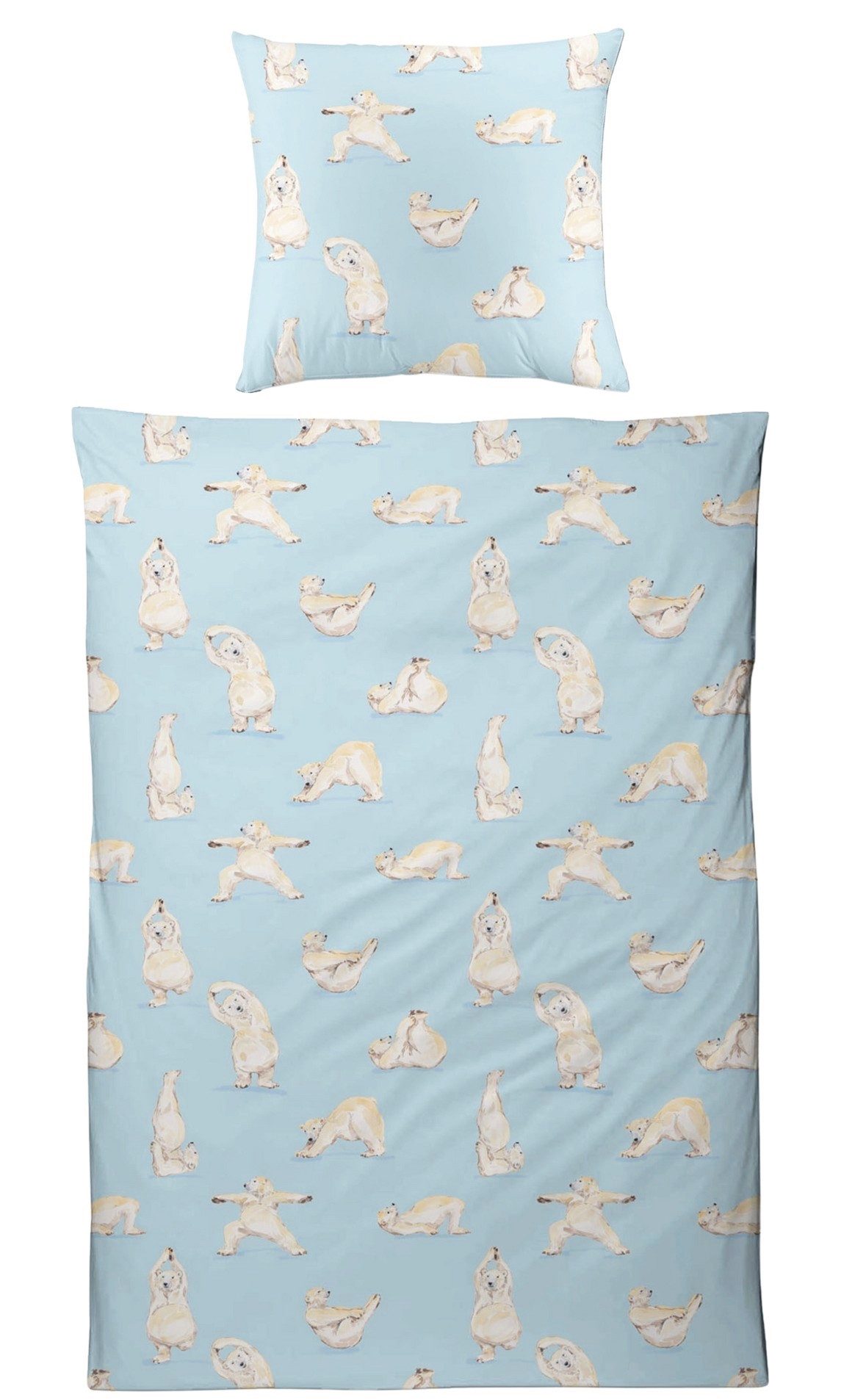 Carpe Sonno Bettwäsche Biber Bettwäsche 135x200 155x220 Tiere Winter Weihna günstig online kaufen