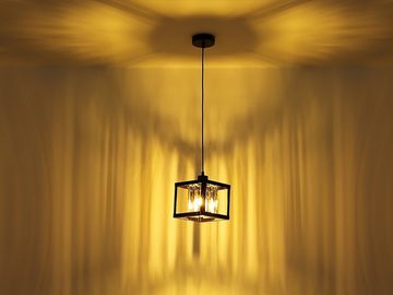 meineWunschleuchte LED Pendelleuchte, LED wechselbar, warmweiß, Designer-lampen klein-e hängend über-n Esstisch & neben Bett, Ø17cm