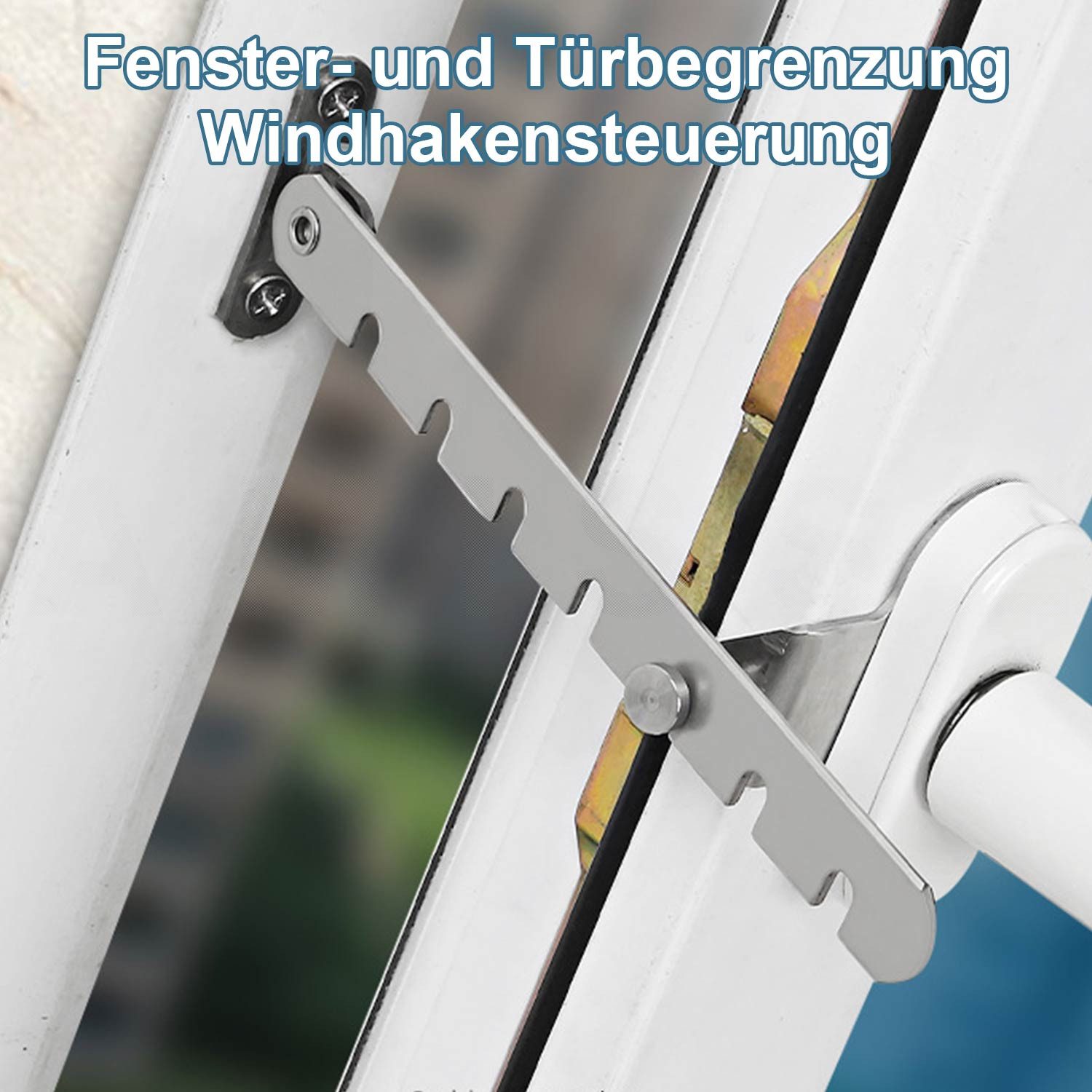 Refttenw Feststeller Fensterfeststeller Edelstahl Kippfenster Fensterriegel günstig online kaufen