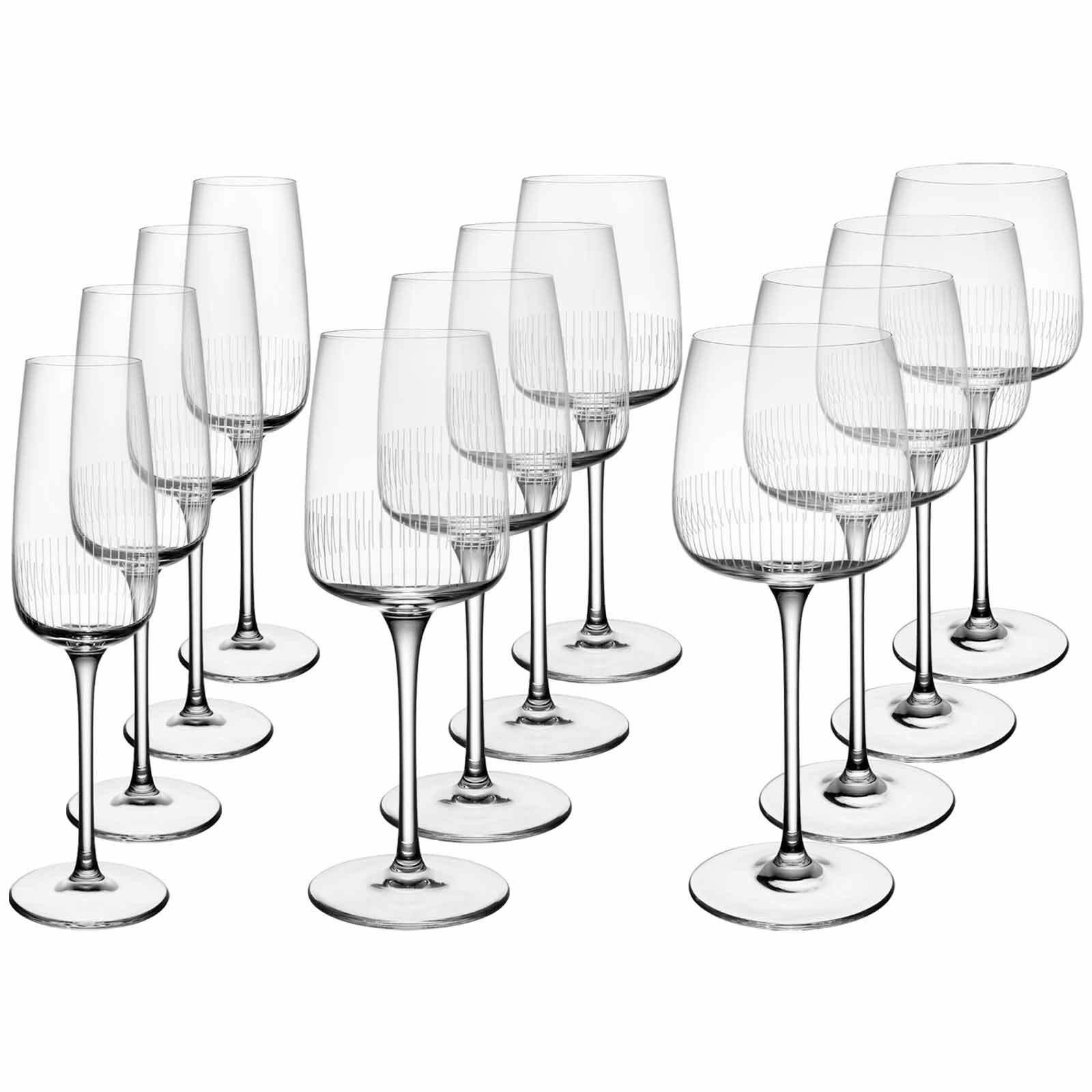 Gläser-Set Afina Wein- und Sektgläser 12er Set