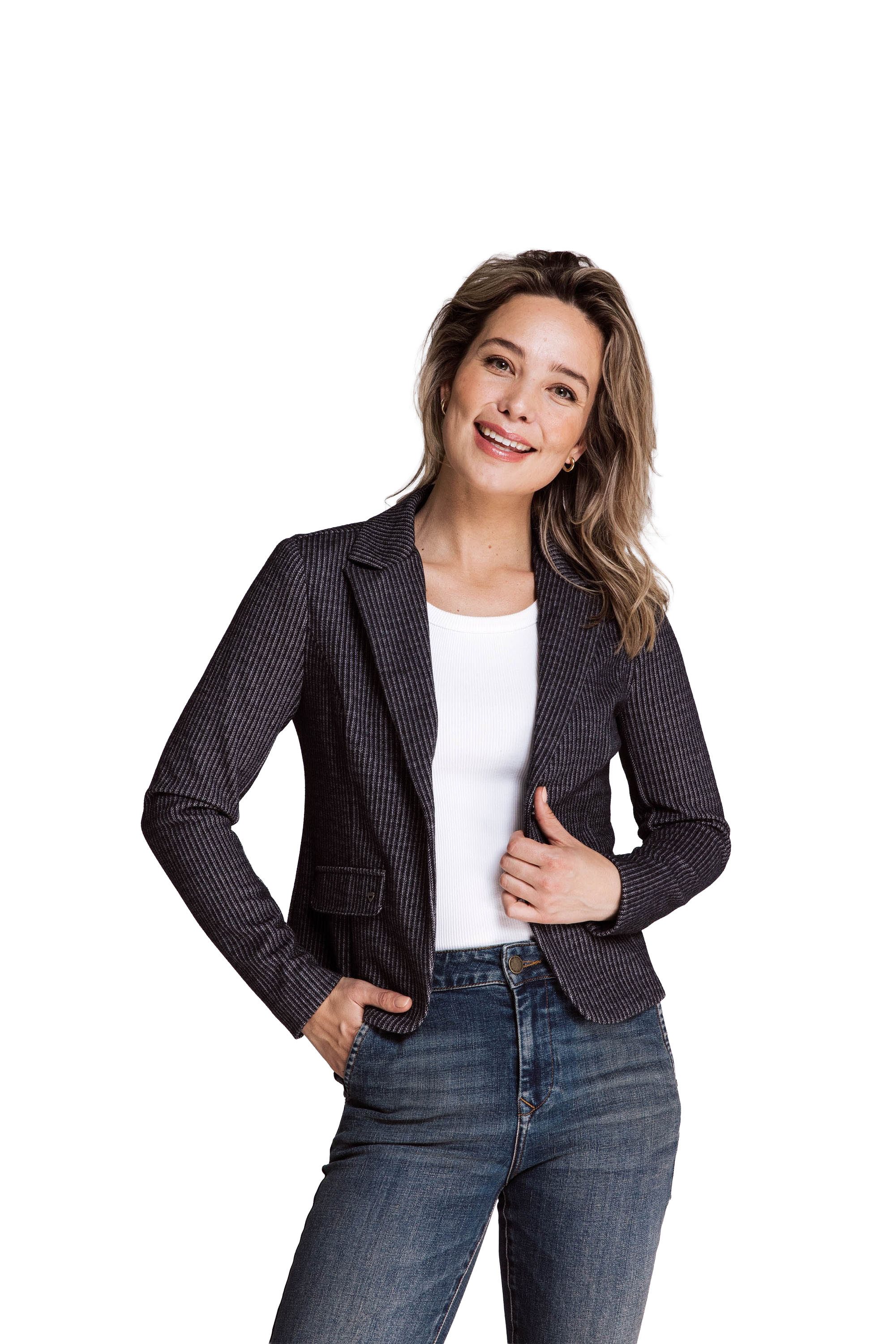 Zhrill Jackenblazer ZHBETSY STRIPES günstig online kaufen