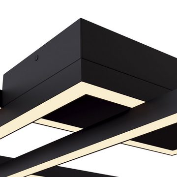 MAYTONI DECORATIVE LIGHTING Deckenleuchte Line 68x78x8 cm, LED fest integriert, hochwertige Design Lampe & dekoratives Raumobjekt