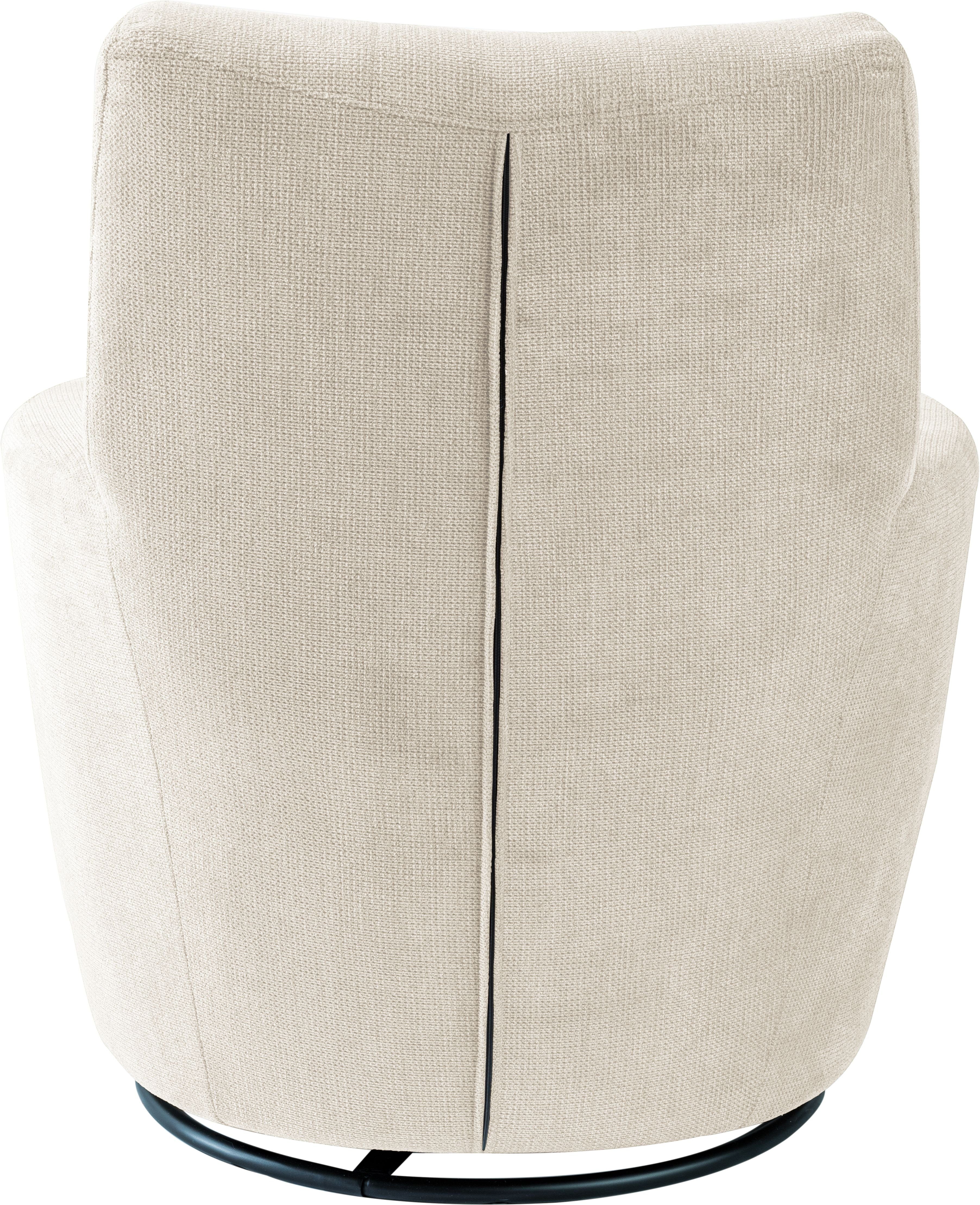 alina Drehsessel Yuri, mit Dreh und Wippfunktion, passend zu Hocker Yuri