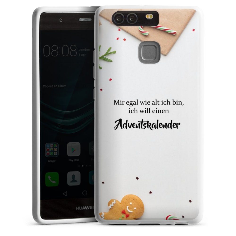 DeinDesign Handyhülle »Egal wie alt ich bin« Huawei P9, Hülle Sprüche