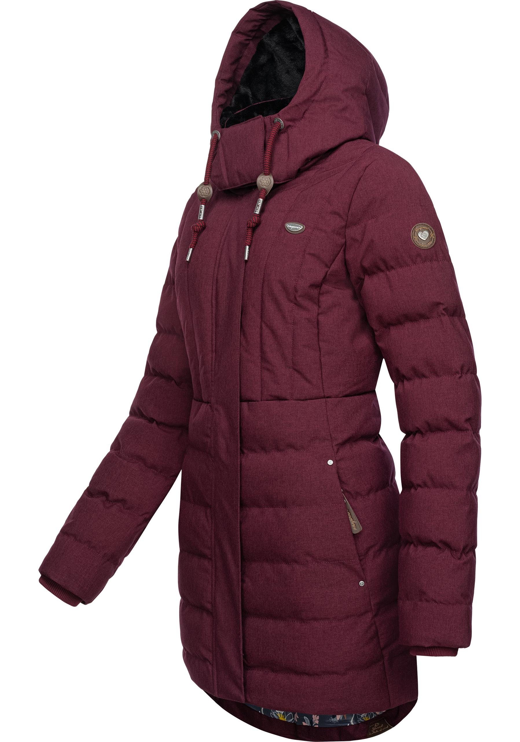 Ragwear Kurzmantel Ashanta Wasserdichter Winterparka mit günstig online kaufen