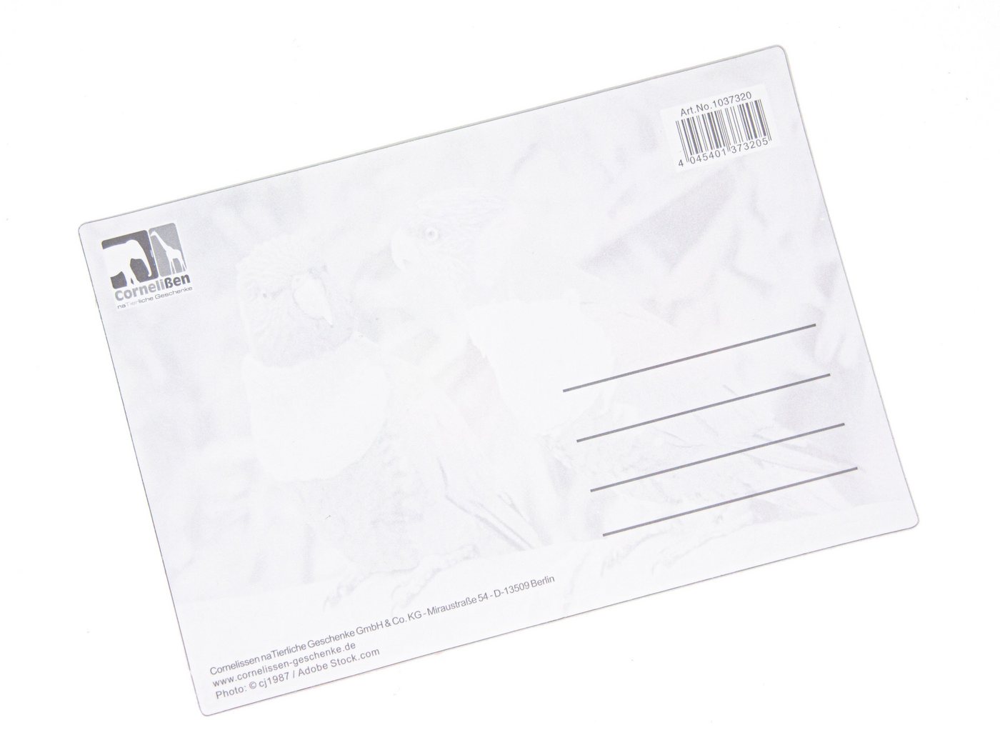 Thumbnail - Cornelißen Postkarte 3D Postkarte Lori Papageien, 3D