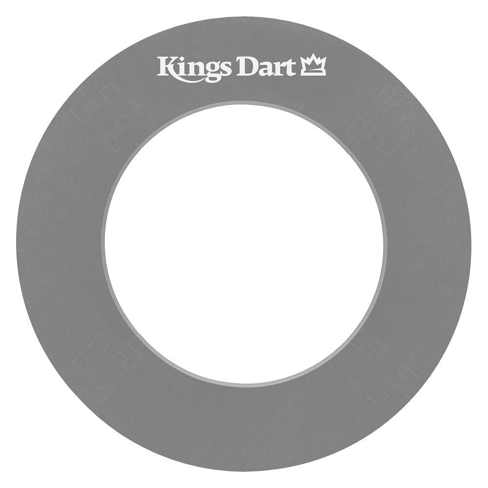 Kings Dart Dart-Wandschutz Dart Surround, Beidseitig verwendbar für doppelte Lebensdauer Grau