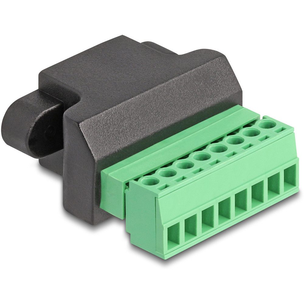 Delock Delock RJ45 Netzwerk Adapter [1x RJ45-Buchse - 1x Buchse] Schwarz, G Adapter