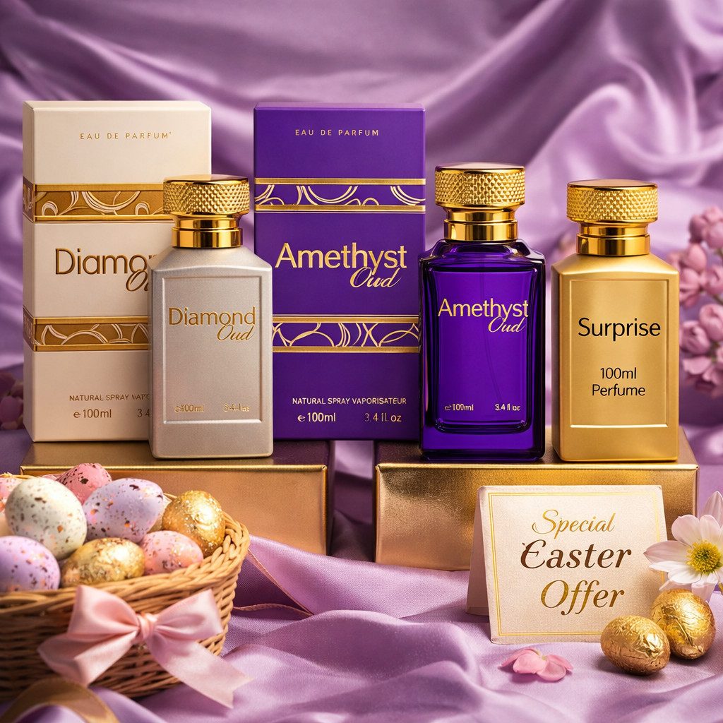 Fine Perfumery London Eau de Parfum Oud Duftset: Diamond Oud + Amethyst Oud + EdP 100 ml Geschenk