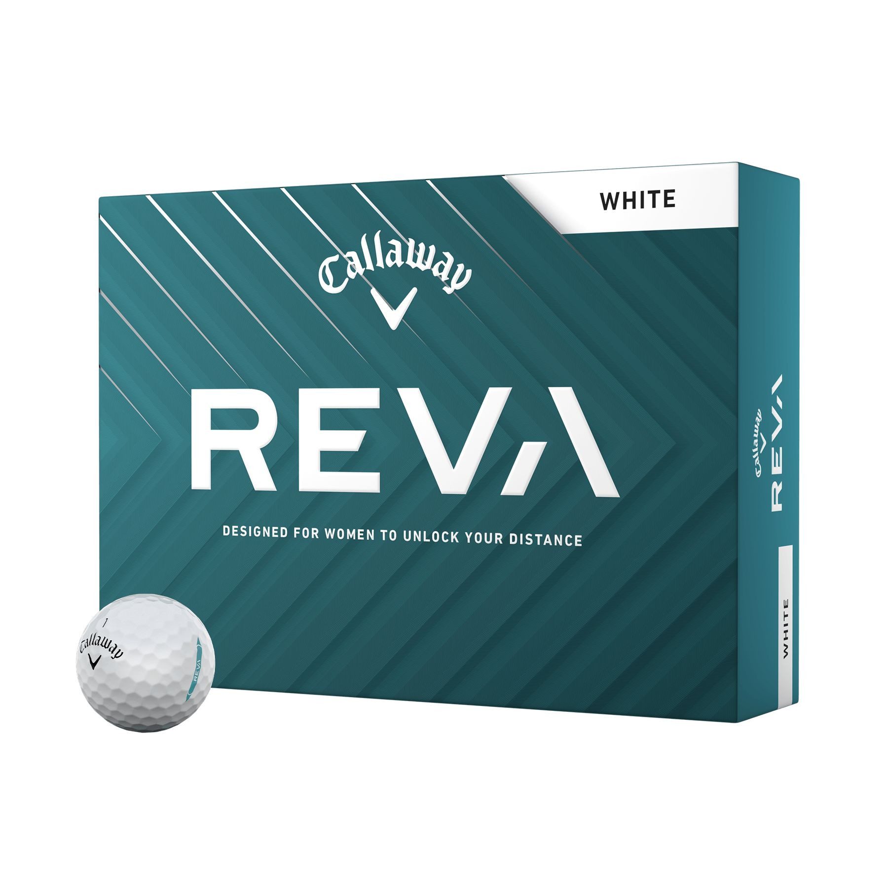 Callaway Golfball Callaway REVA Golfbälle – Maximale Länge, gerader Ballflug und hohe