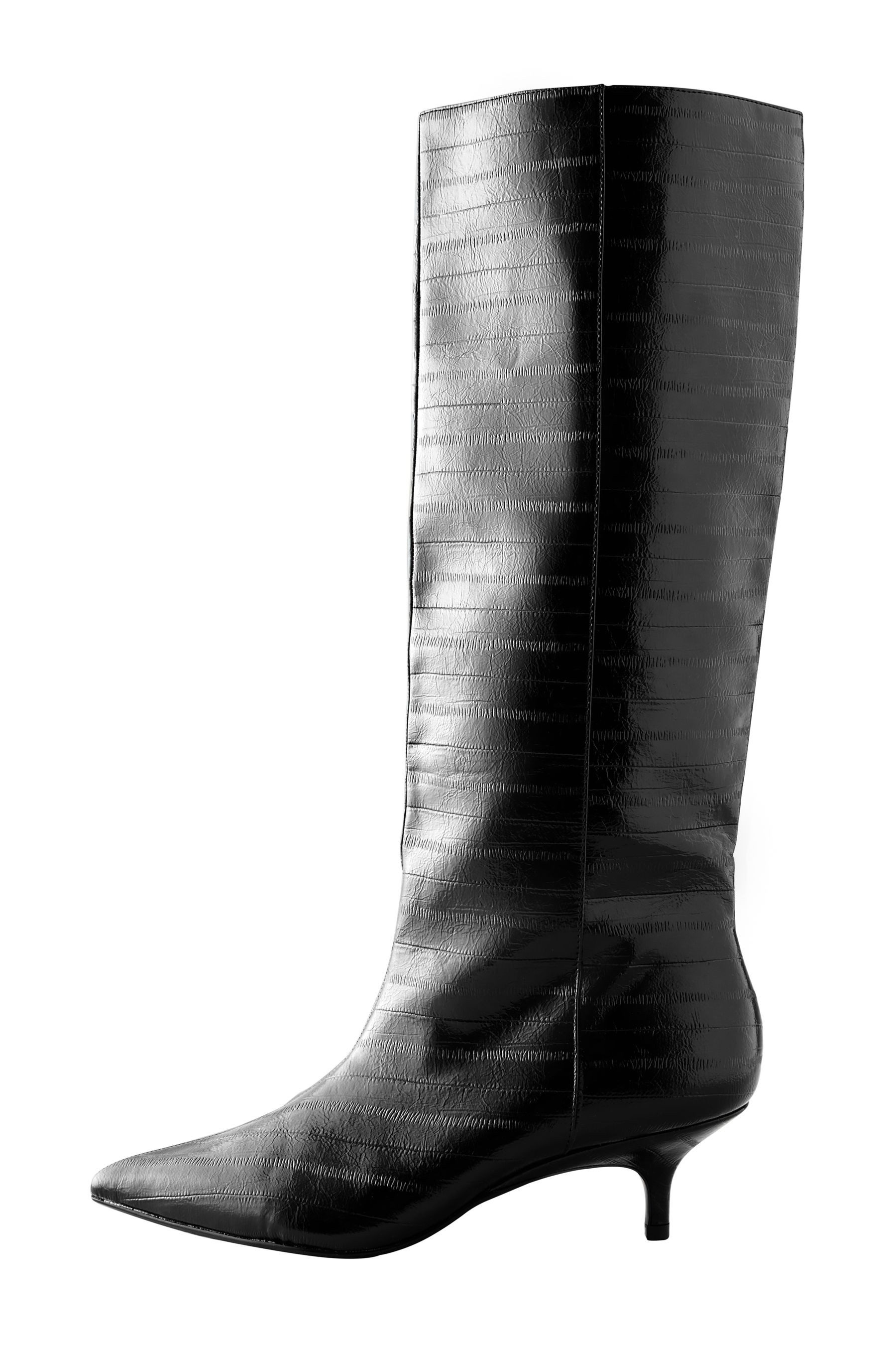 Next Forever Comfort® Kniehohe Stiefel mit Absatz Stiefel (1-tlg) günstig online kaufen