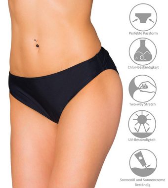 Aquarti Bikini-Hose Aquarti Damen Bikini Hose mit mittelhohem Bund