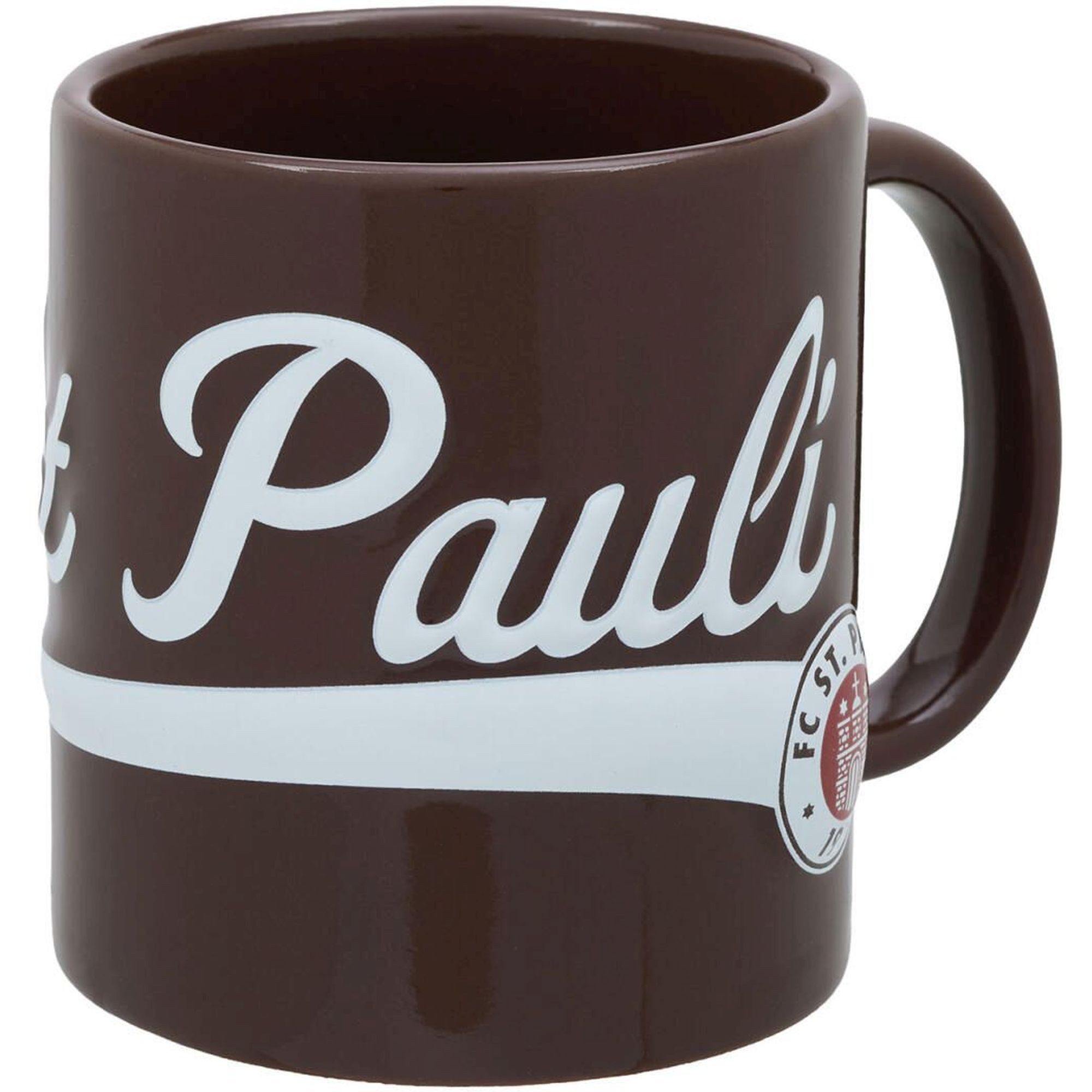 FC St. Pauli Becher FC St. Pauli - Kaffeebecher Sankt Pauli - braun, Keramik