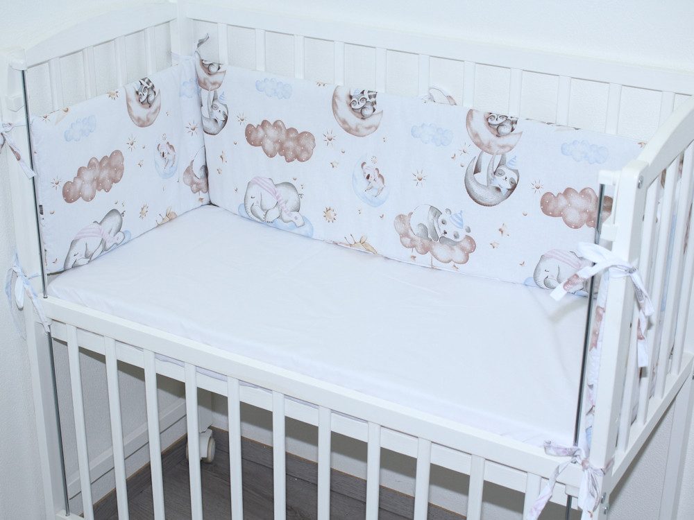 Bettnestchen Baby 170 cm für Beistellbett 40x90 cm Baby Bettumrandung Luftschutz