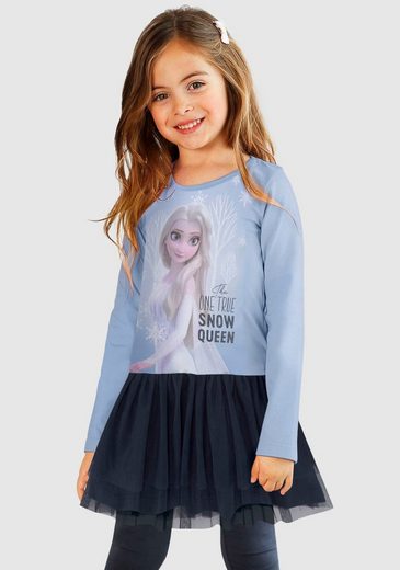 Disney Frozen Jerseykleid »FROZEN« mit zartem Tüllrock