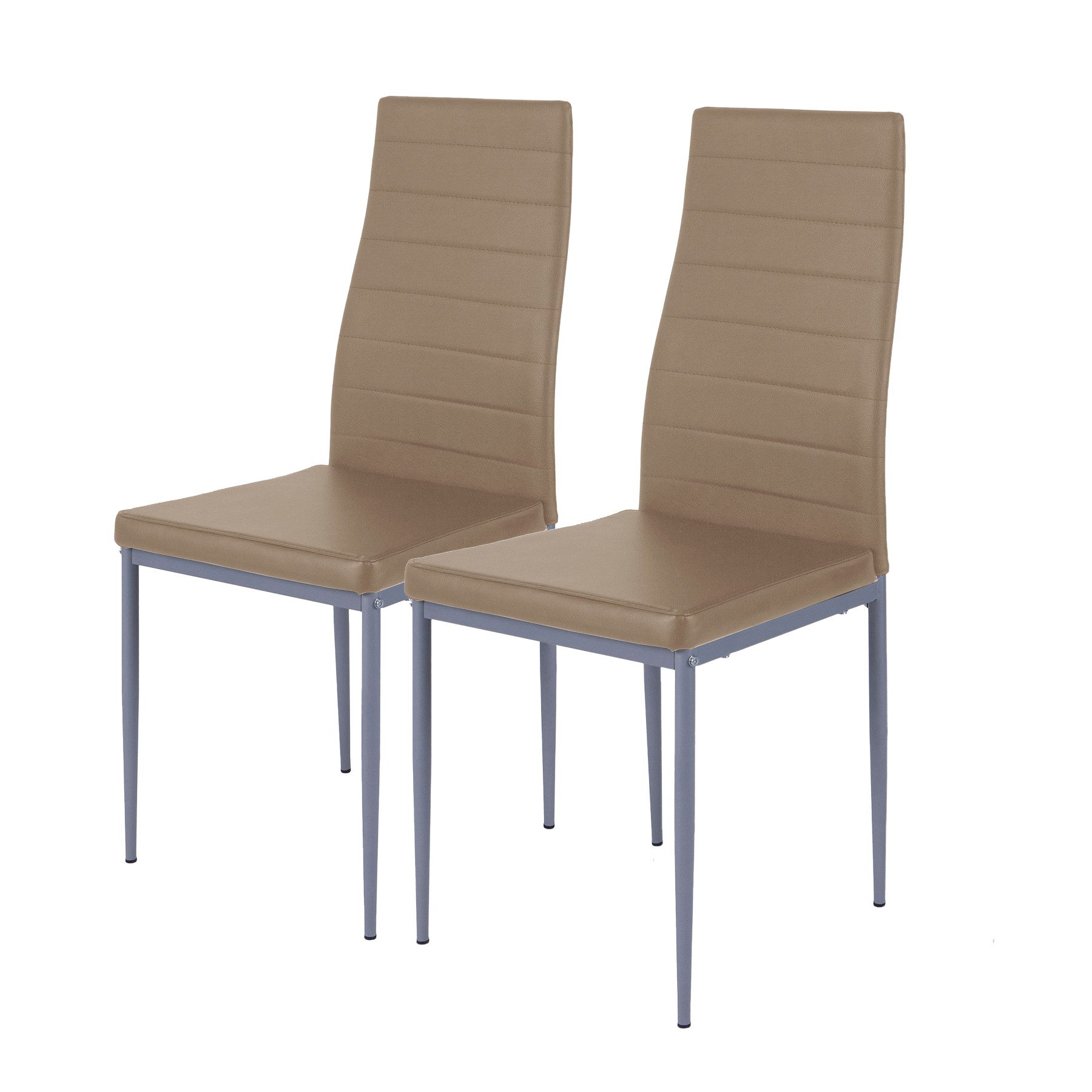 riess-ambiente Esszimmerstuhl MODENA cappuccino braun · Küchenstuhl-Set aus günstig online kaufen