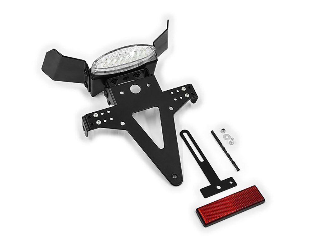 ZIEGER Kennzeichenhalter Classic Complete Kennzeichenhalter für Kawasaki ZX-6R BJ 2007-08