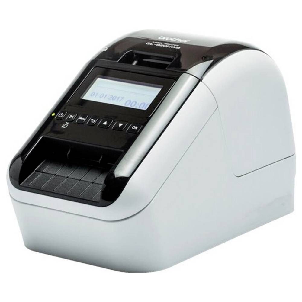 Brother c - Etikettendrucker Etikettendrucker Thermodirekt 300 x 600 dpi Etikettendrucker, (WLAN-fähig, Bluetooth)