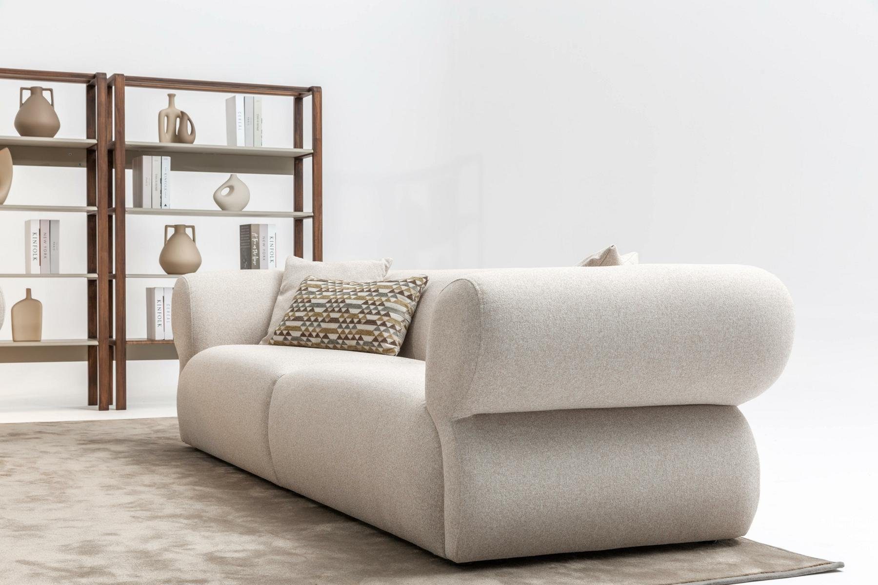 Neu, Sitzer 3-Sitzer big Europe 3 250cm Beige Möbel Luxus JVmoebel Couch Made Sofa in Sofas