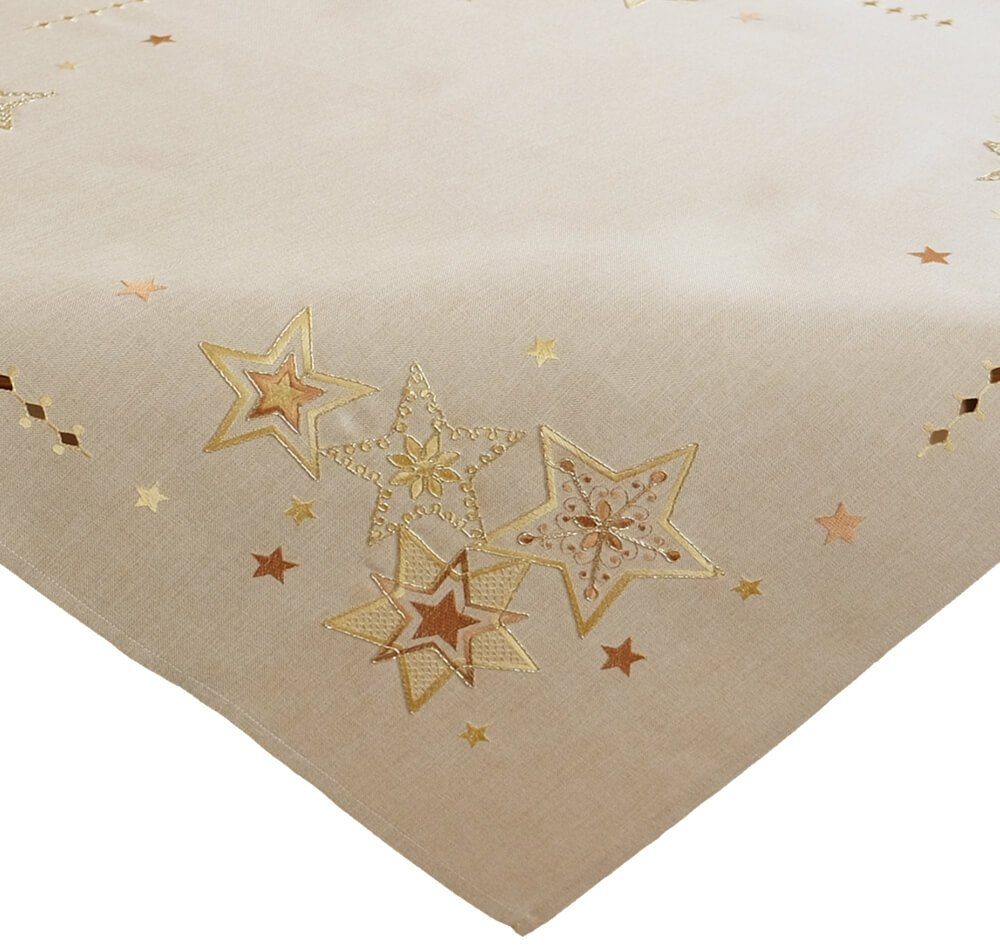 matches21 HOME & HOBBY Tischdecke »Tischdecke Mitteldecke Weihnachten