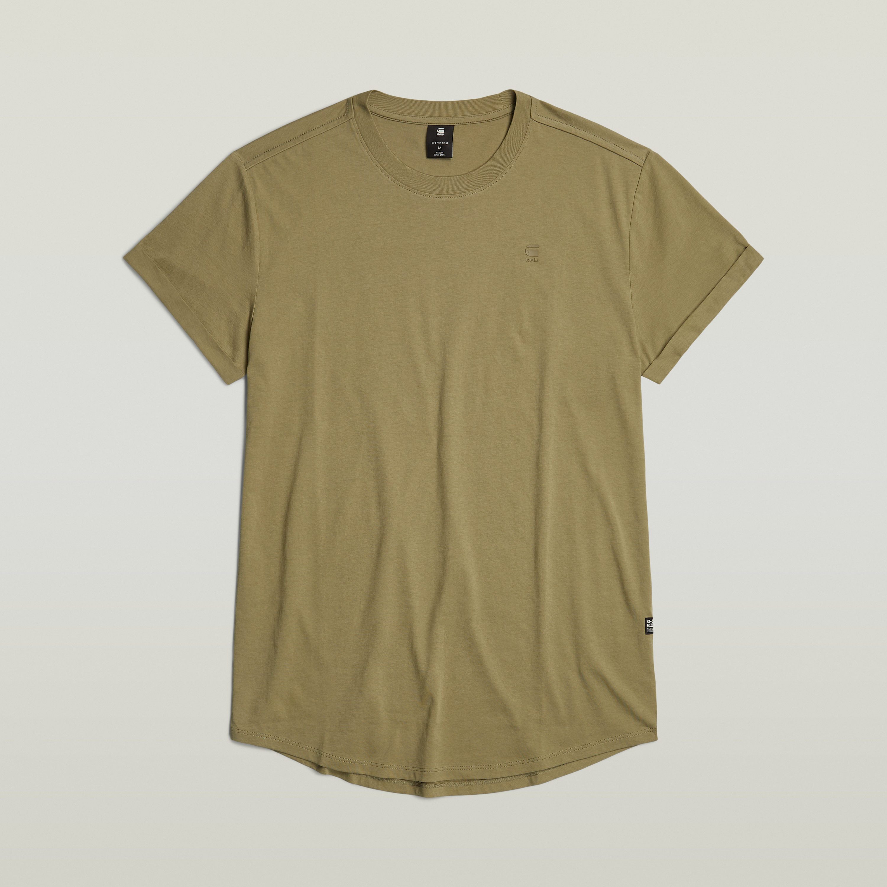 G-STAR Kurzarmshirt Lash Rundhals, Logoapplikation