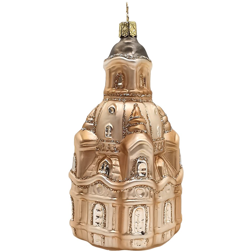 INGE-GLAS® Christbaumschmuck Frauenkirche Dresden (1-tlg), mundgeblasen, handbemalt