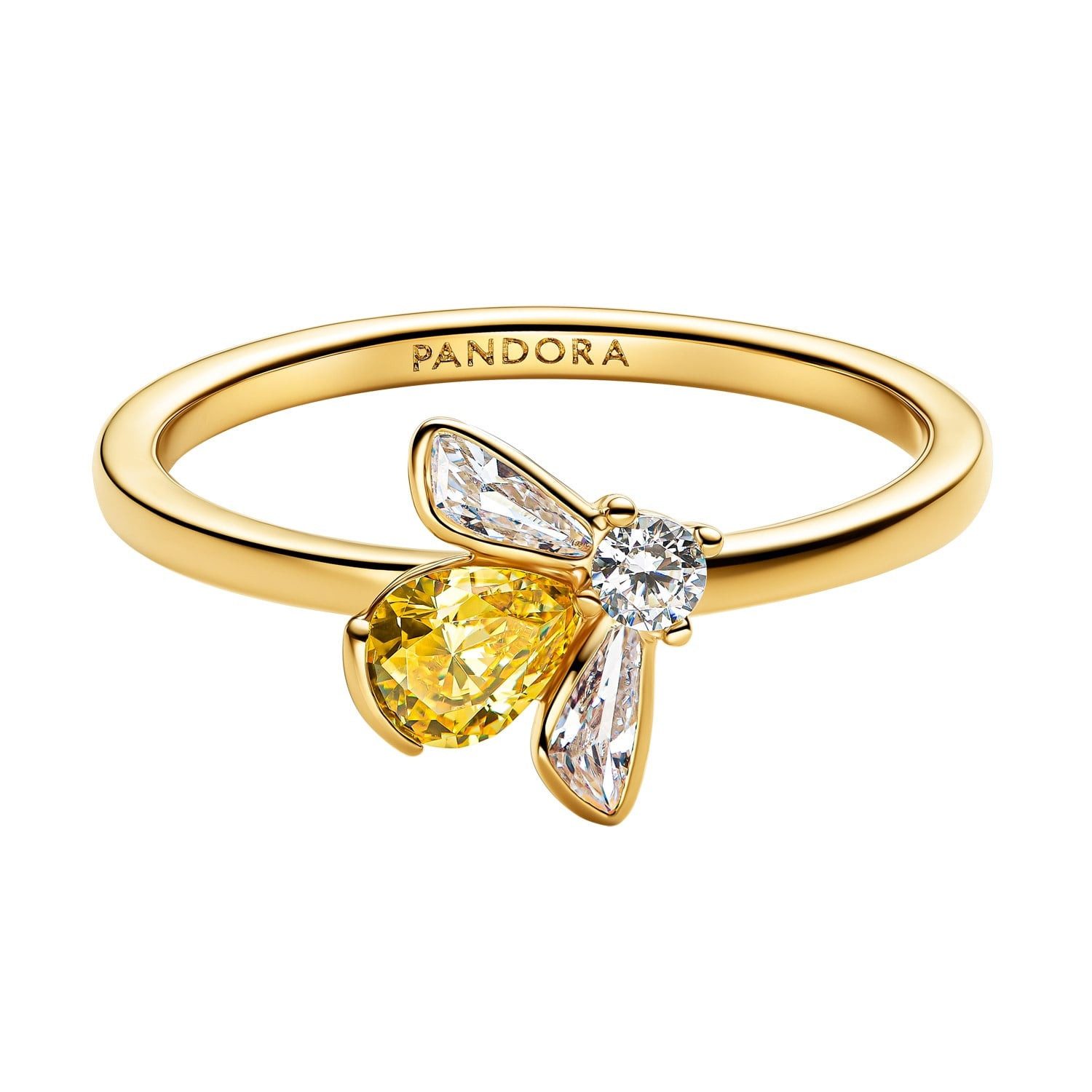 Pandora Fingerring DamenHonigbiene Goldfarben günstig online kaufen