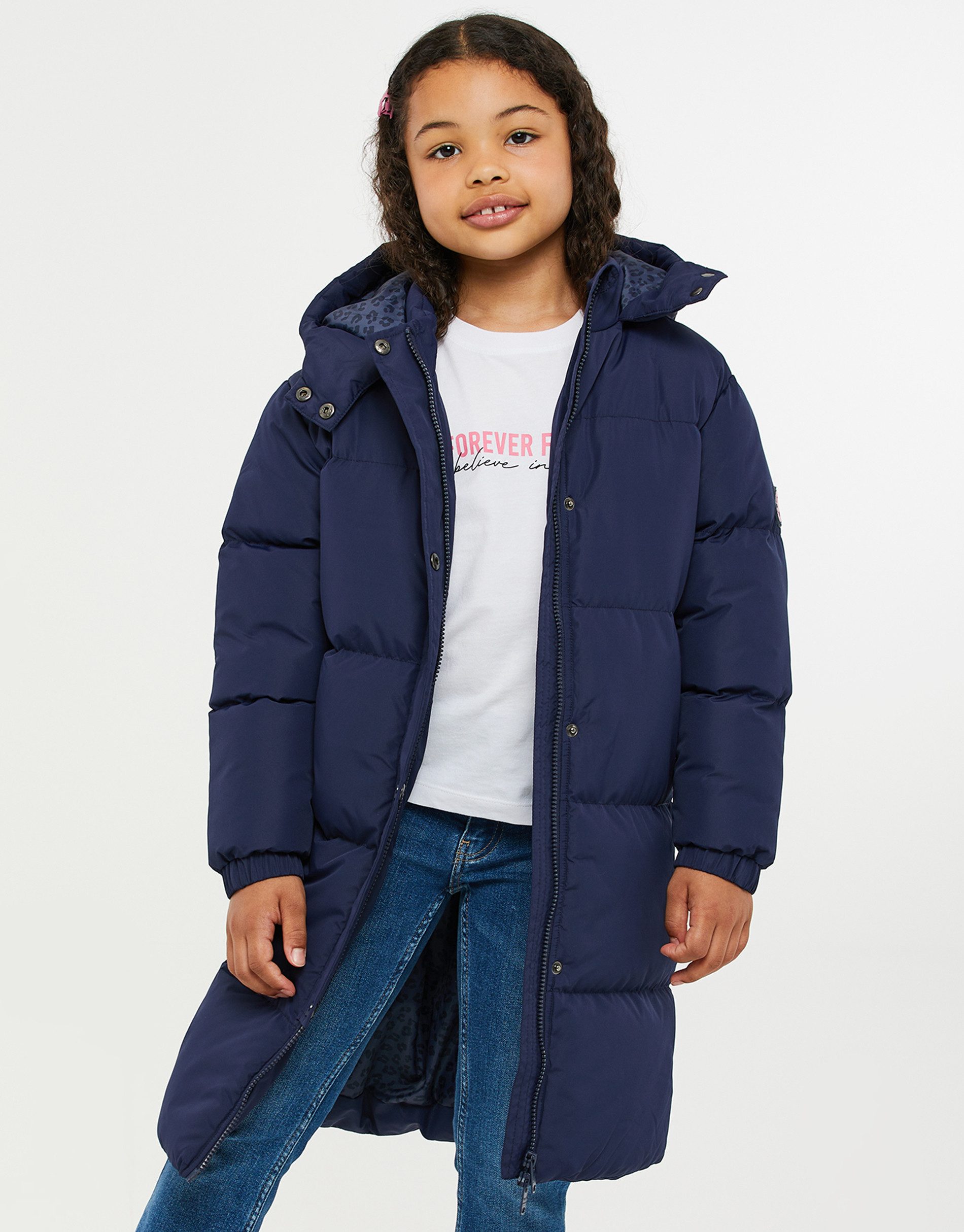 Threadgirls Kurzmantel THB Longline Puffer Jacket Nasma (1-tlg) im tollen Design